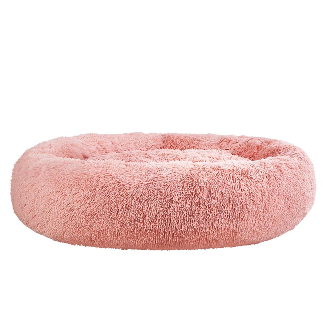 1 i.Pet Pet Bed Dog Cat 110cm Calming Extra Large Soft Plush - Pink, 1 of 7