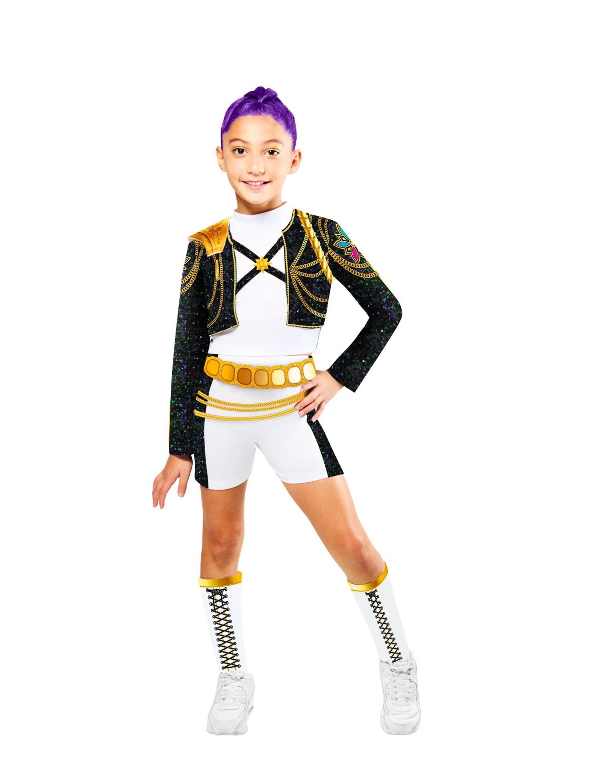 1 K-POP Demon Hunters Rumi Hybrid Golden Child Costume Size 6 Years, 1 of 5