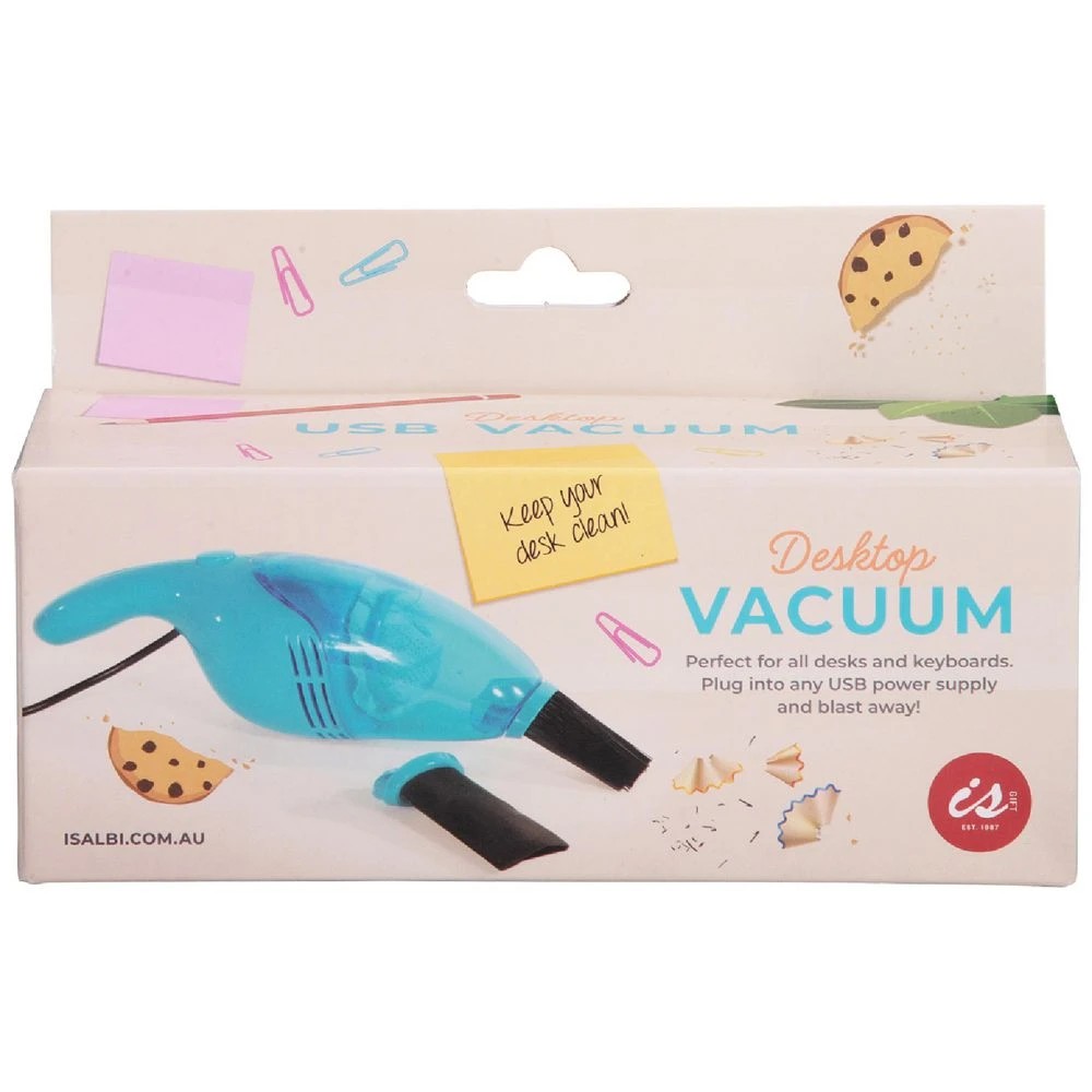 2 Is Gift USB Desktop Vacuum Blue, 2 of 3