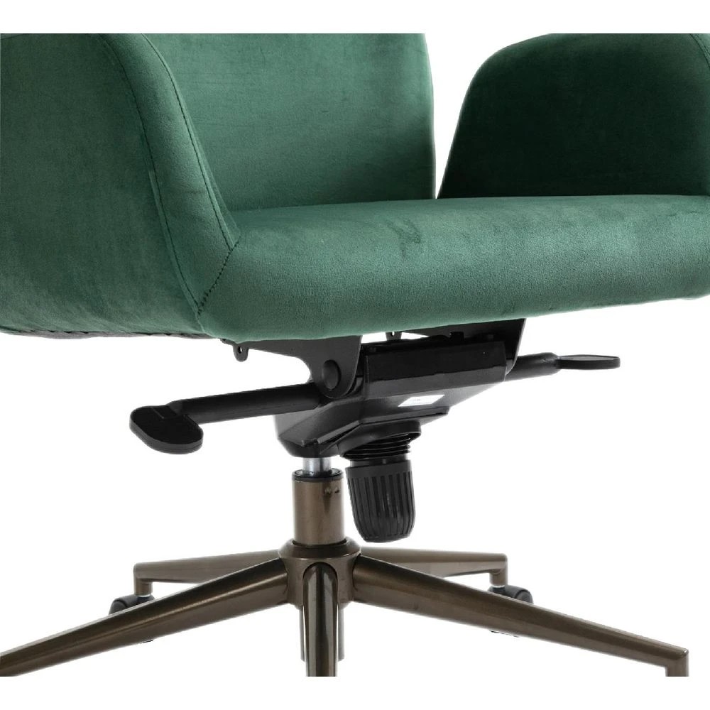 6 Lindenberg Chair Velvet Green Ergonomic Chairs and Desk Chairs, 6 of 10