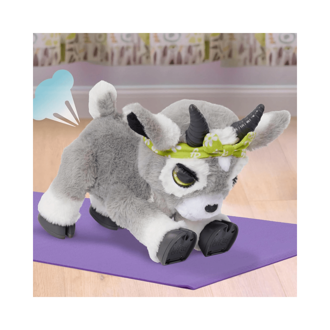 4 Hasbro FurReal Daisy The Yoga Goat, 4 of 6