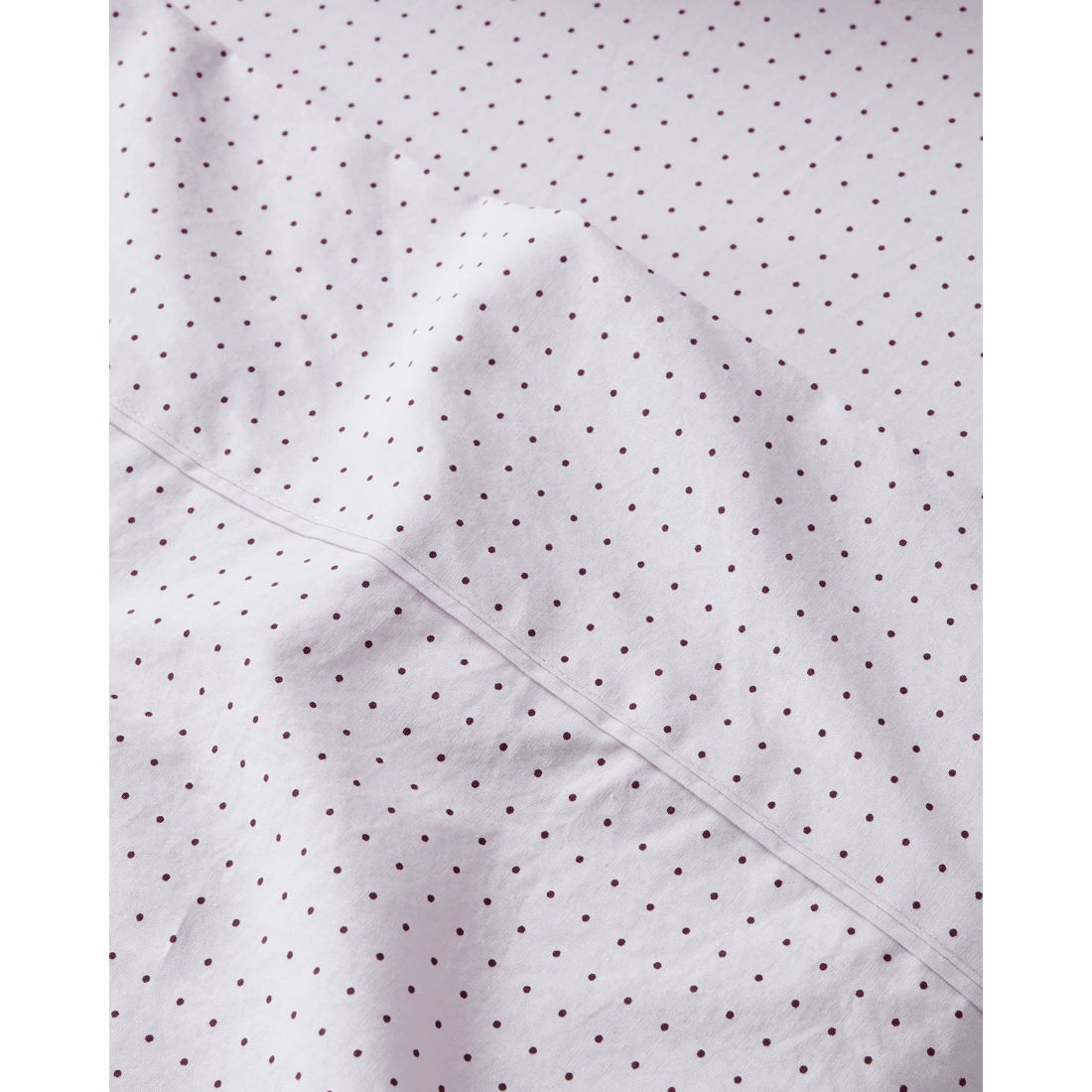 2 Target Sophia Polka Dot Australian Cotton Stonewash Sheet Set
 - King Bed
 - Purple, 2 of 2