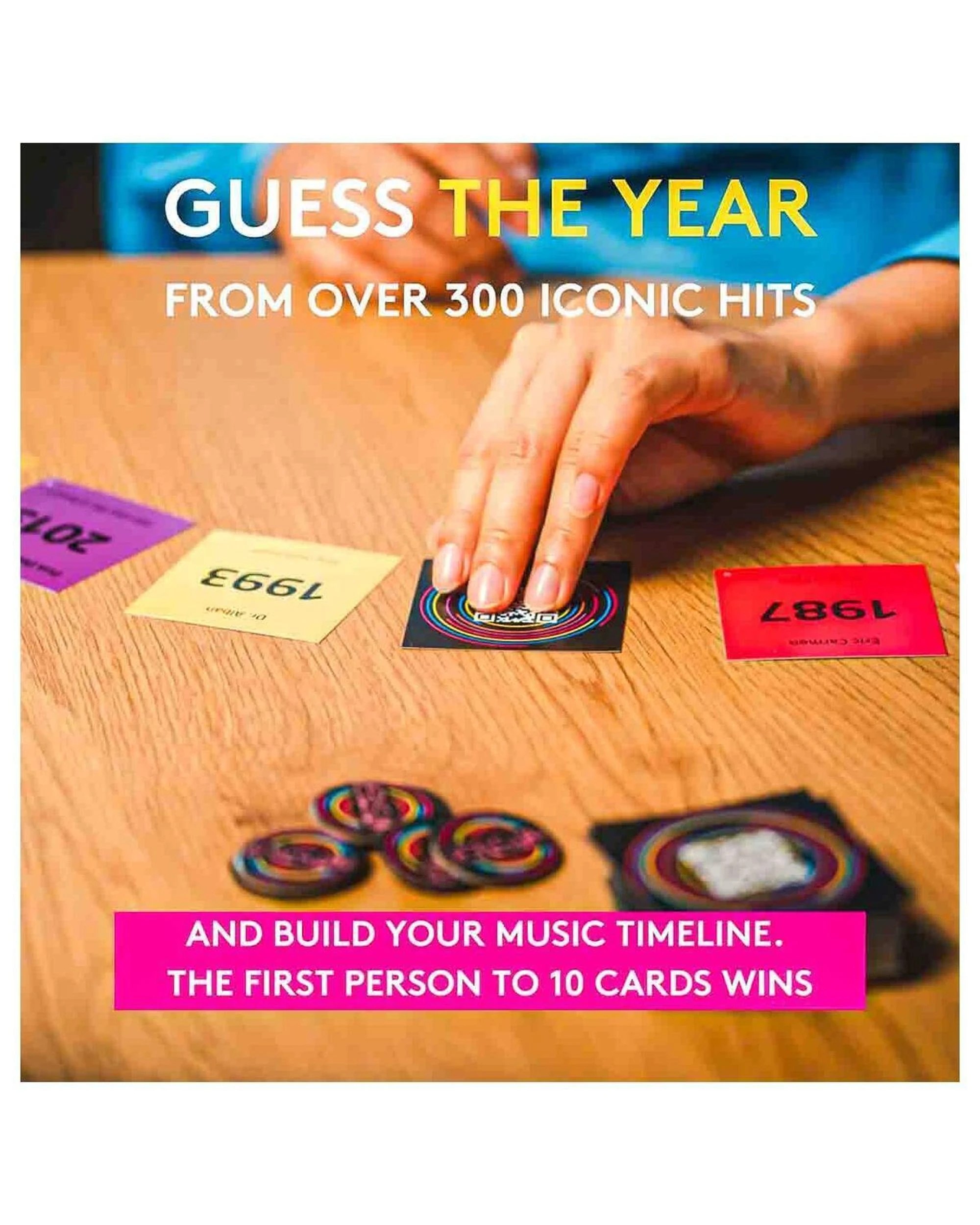 4 Hitster The Music Party Game Card Game, 4 of 6