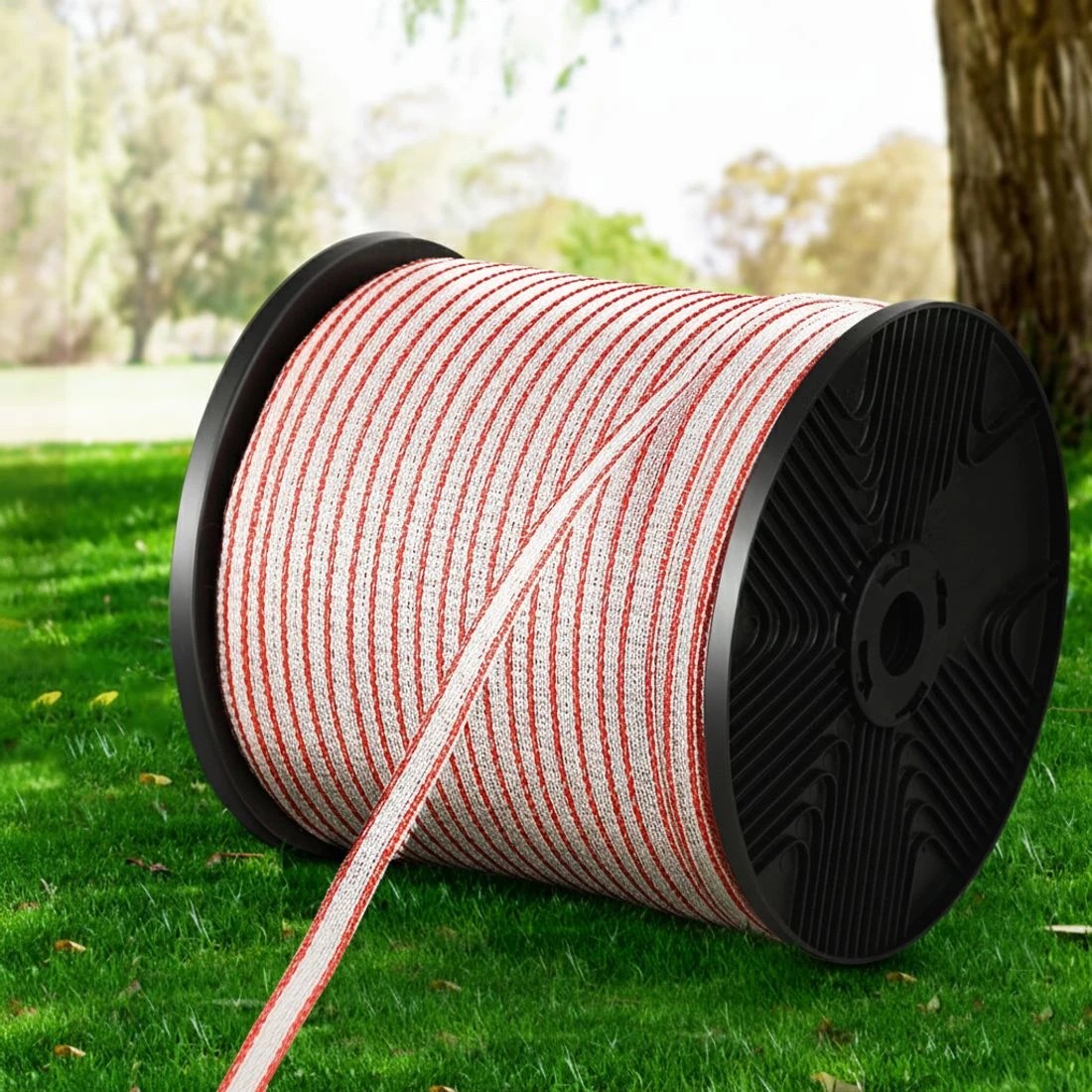 6 Giantz Electric Fence Poly Tape 400M Insulator - Multi, 6 of 6