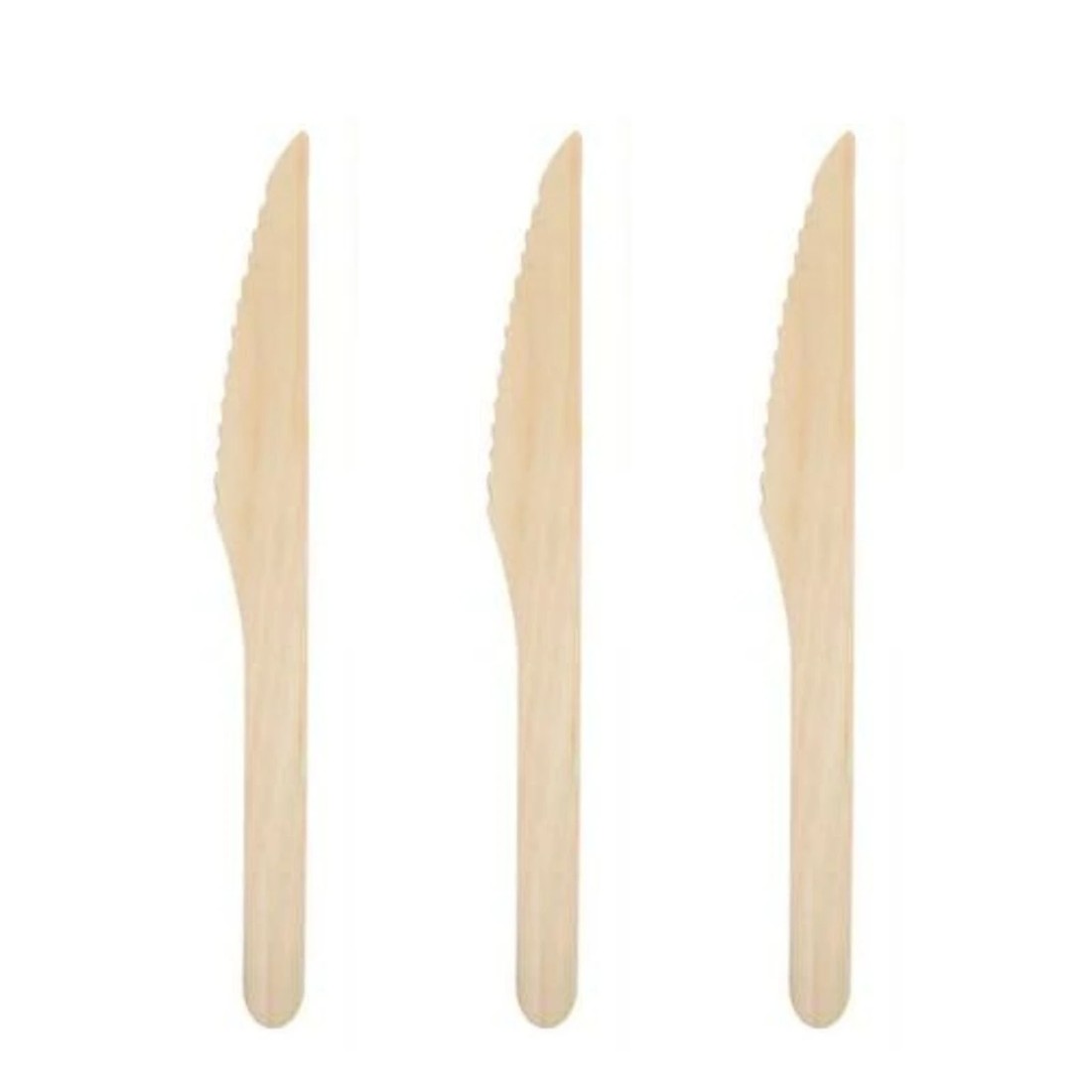 1 Alpen Eco Wooden Knives (Bulk Pack of 100), 1 of 2