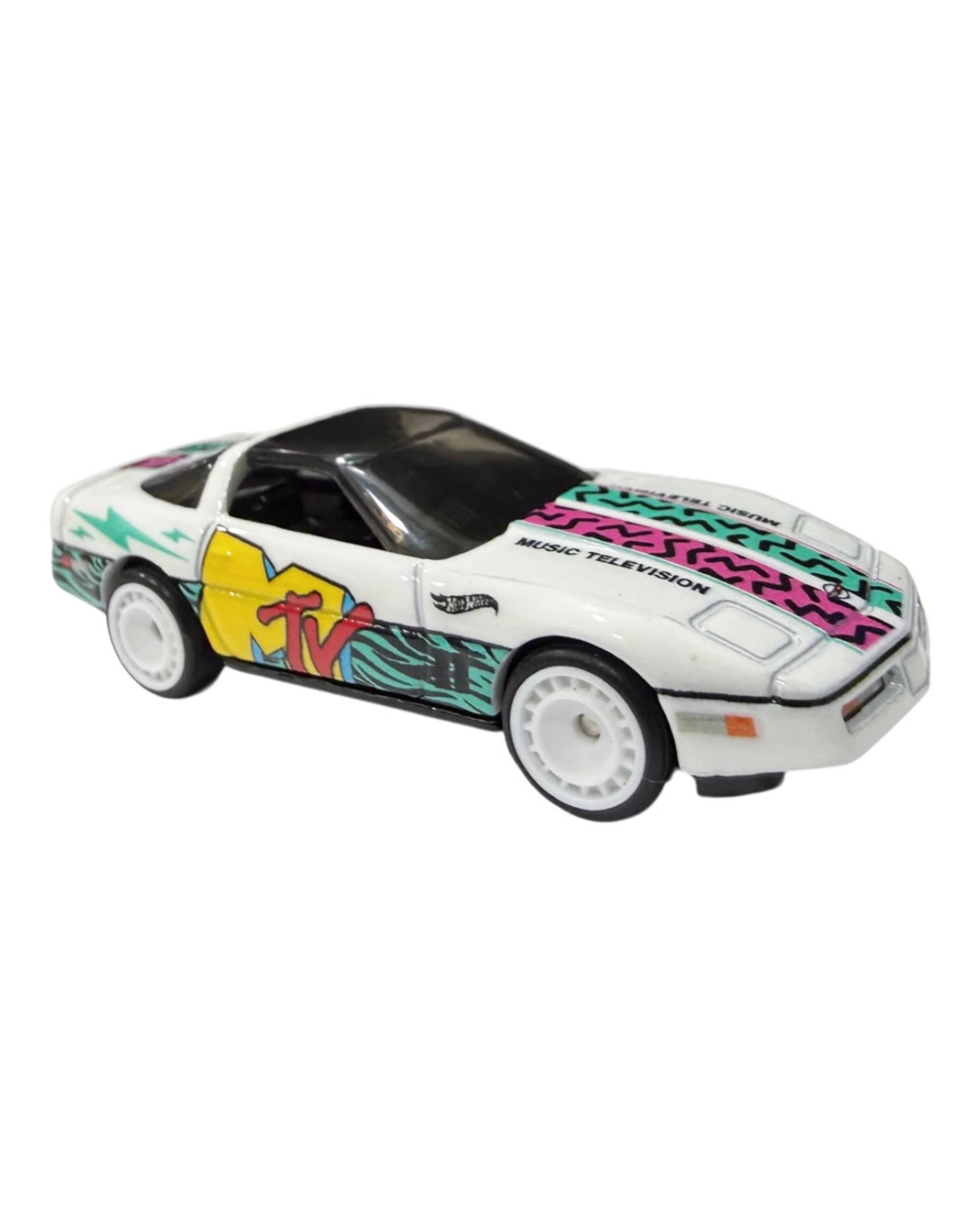 2 Hot Wheels Premium Pop Culture MTV 1984 Corvette Diecast Vehicle, 2 of 2