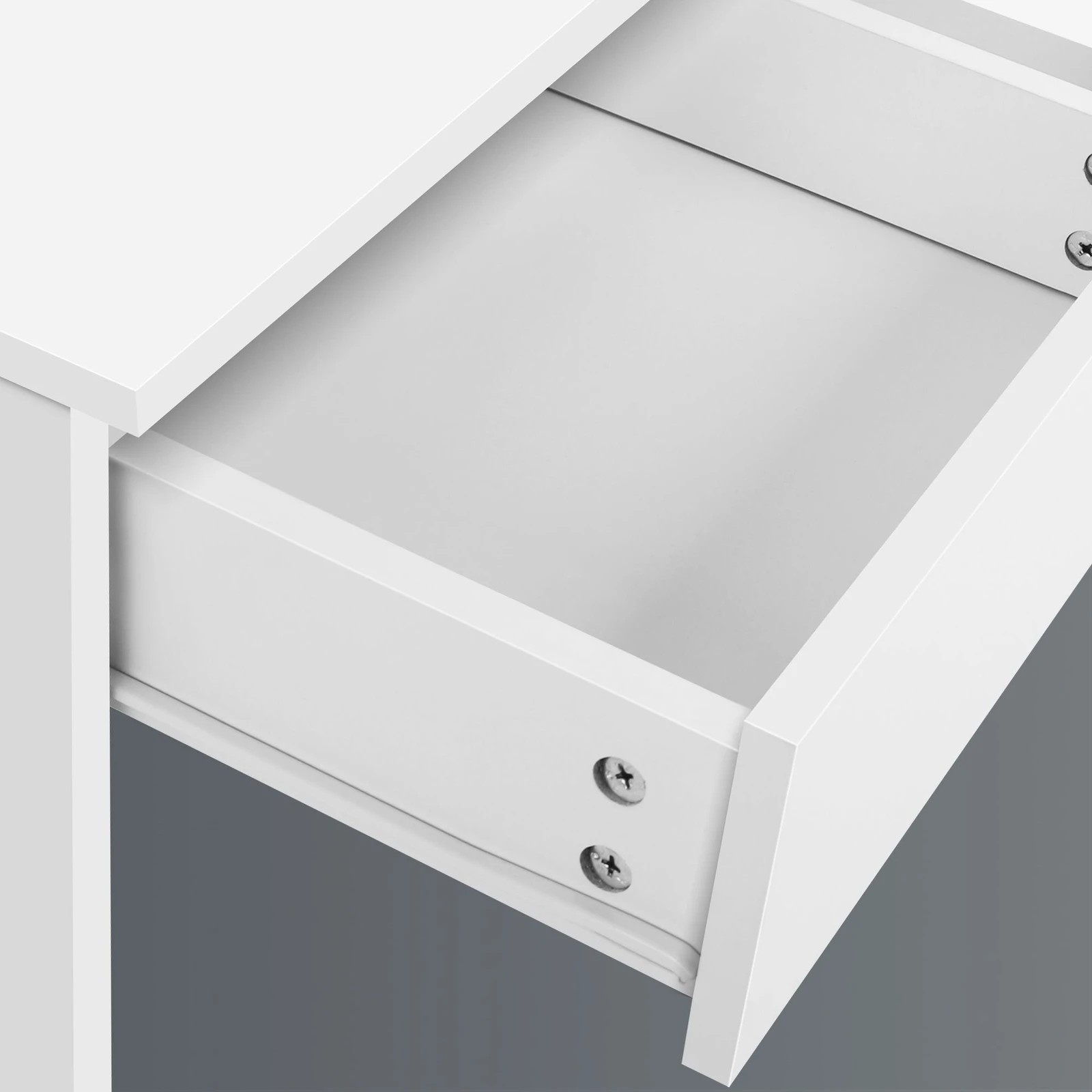 8 Alfordson Dressing Table Stool Set Makeup Mirror Desk LED 12 Bulbs - White, 8 of 10