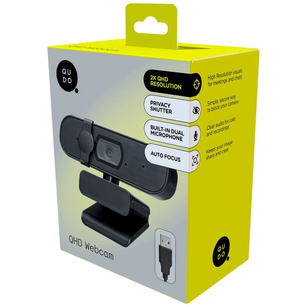 5 Qudo QHD 2K Autofocus Webcam, 5 of 6
