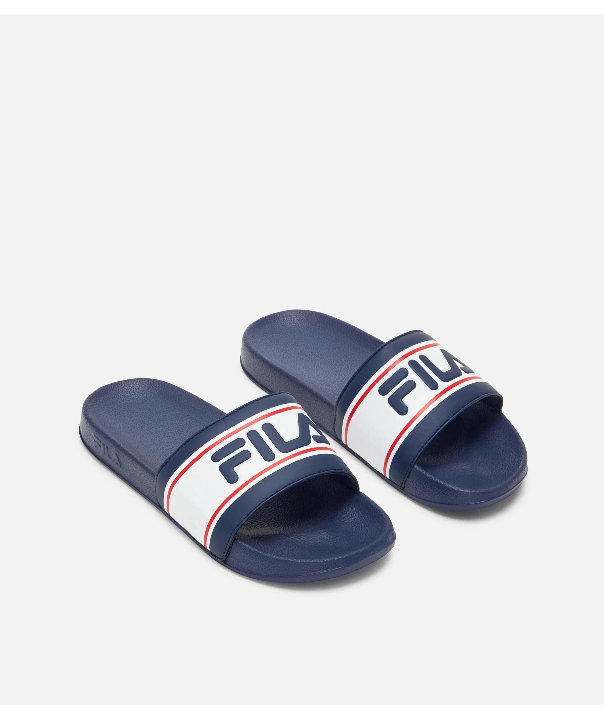 2 Boys Senior Slides - Desio Fila BLUE, 2 of 3