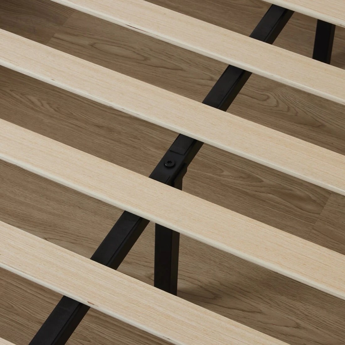 6 Queen Bed Boucle Bed Frame, 6 of 7