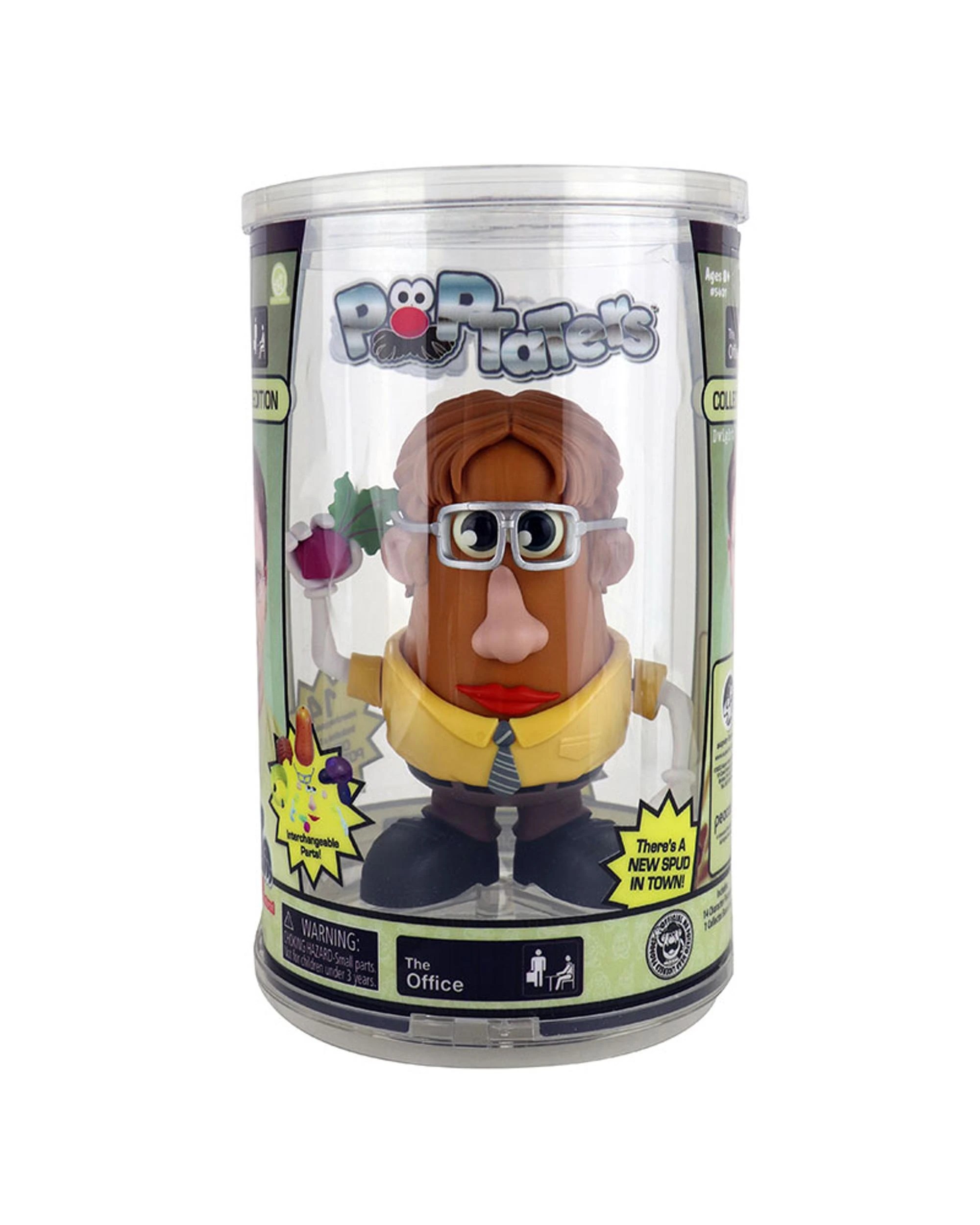 2 Poptaters The Office Dwight Schrute Potato Head Figure, 2 of 3