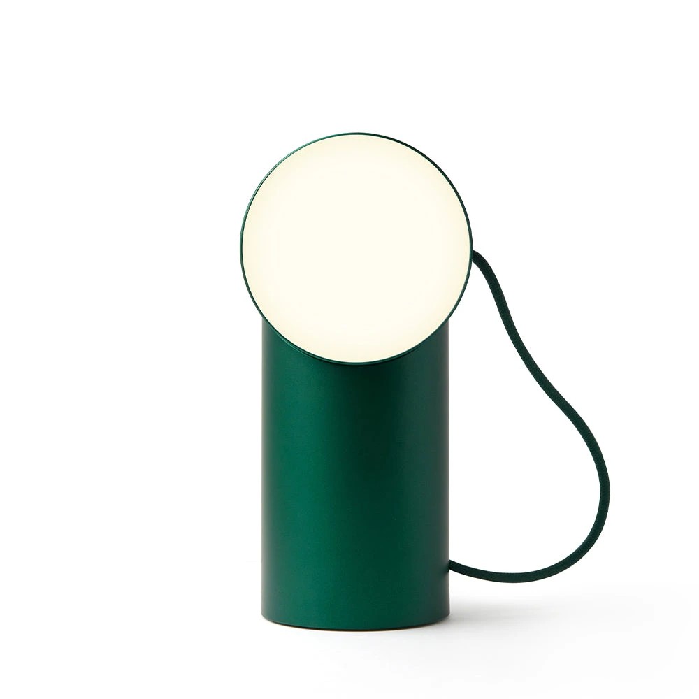 3 Lexon Orbe Portable Led Lamp With Moving Head - Green - Green, 3 of 7