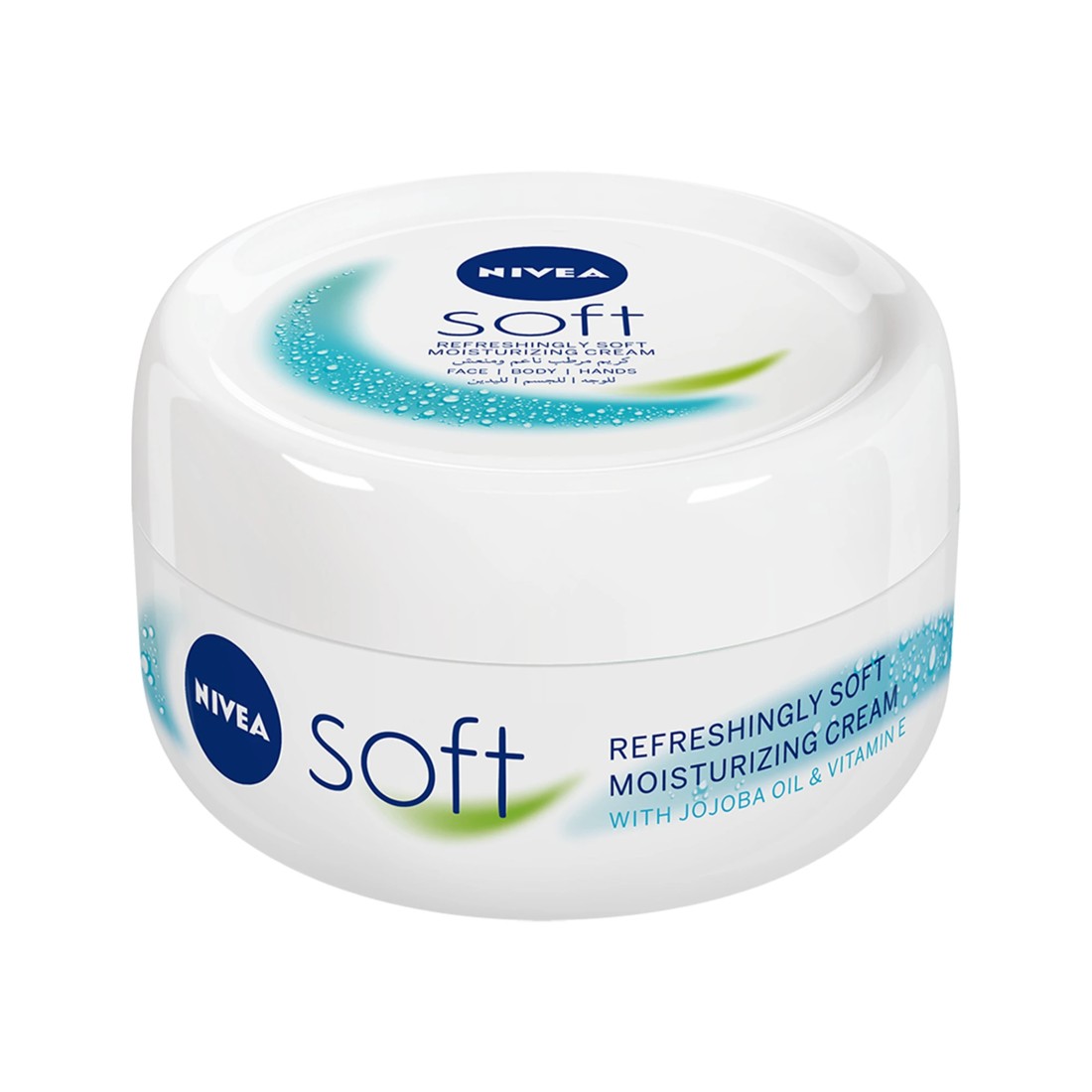 1 Nivea Soft Moisturising Cream 200ml - Vitamin E & Jojoba Oil, 1 of 10