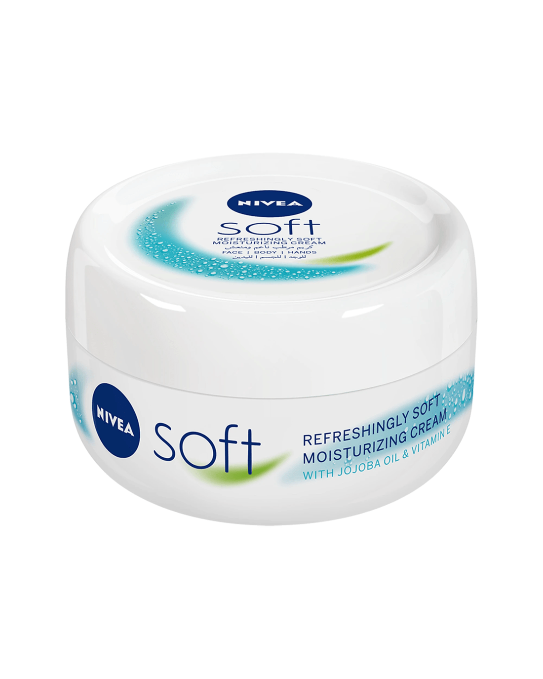 1 Nivea Soft Moisturising Cream 200ml - Vitamin E & Jojoba Oil, 1 of 10