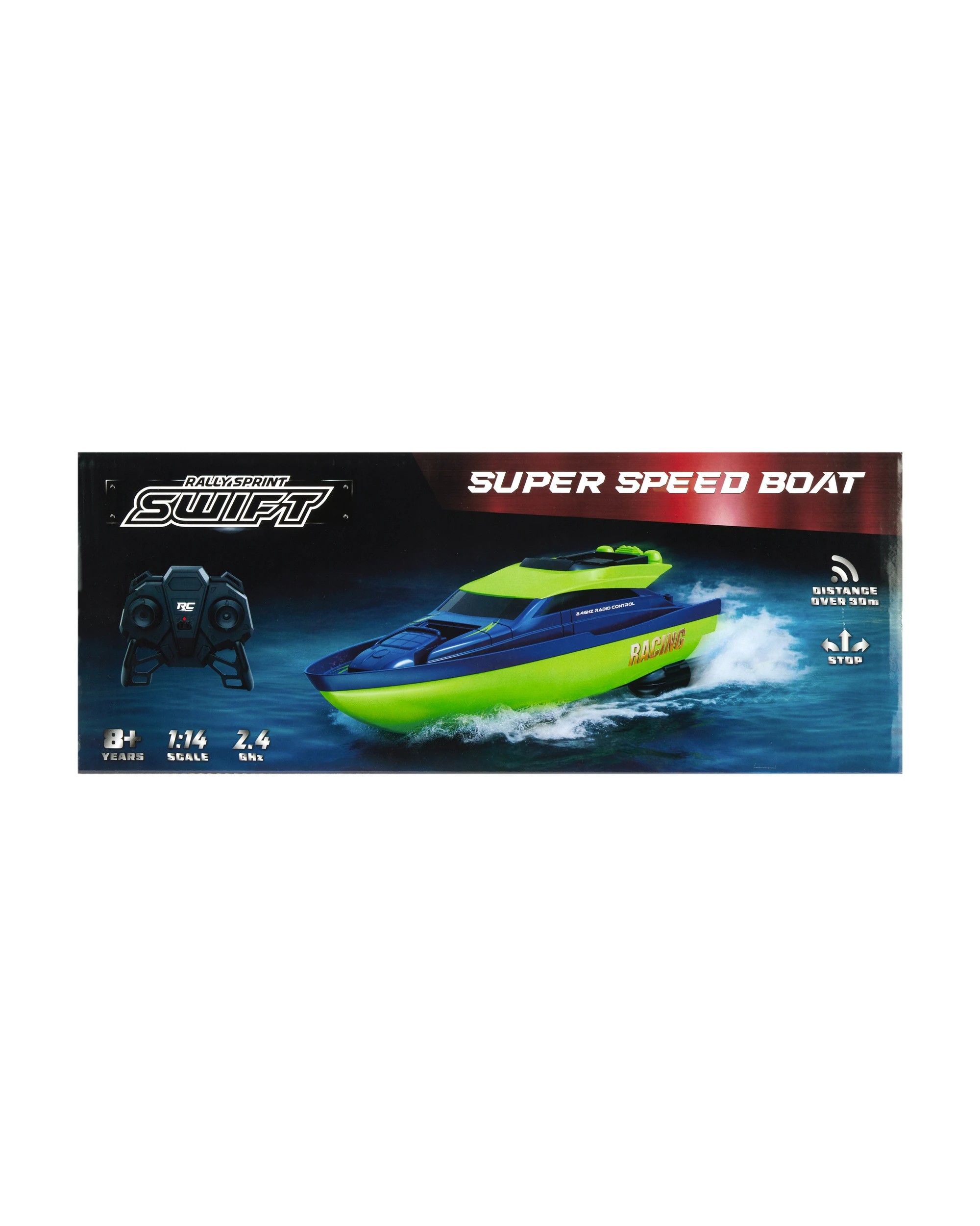 8 Rally Sprint Flash Bolt Remote Control Super Speed Boat, 8 of 8