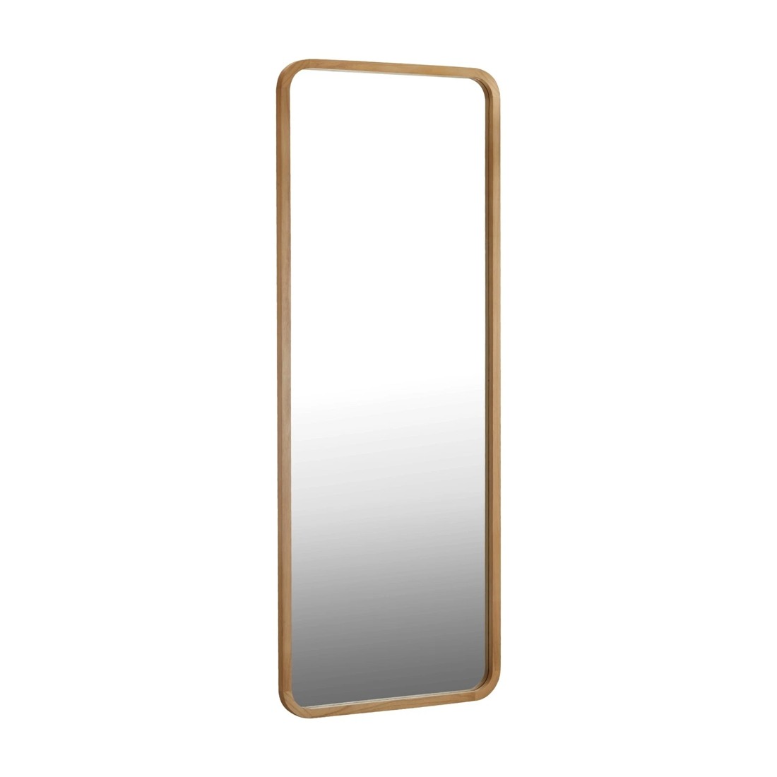 7 Oikiture Wooden Full Length Mirror 166x60cm Rectangle Dressing Floor Mirrors
 - Natural, 7 of 9
