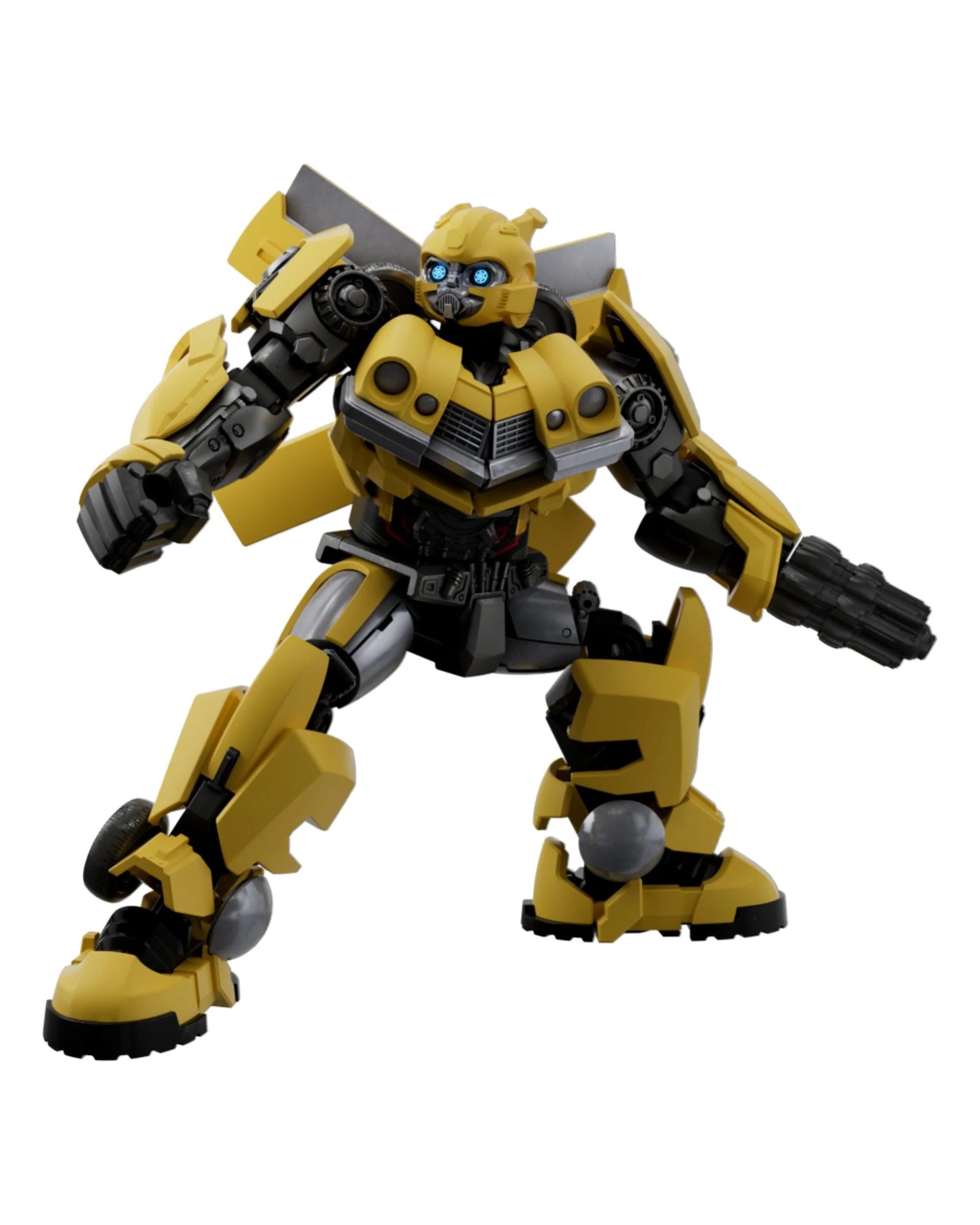 5 Blokees Transformers Classic Class 02 Bumblebee Model Kit, 5 of 9