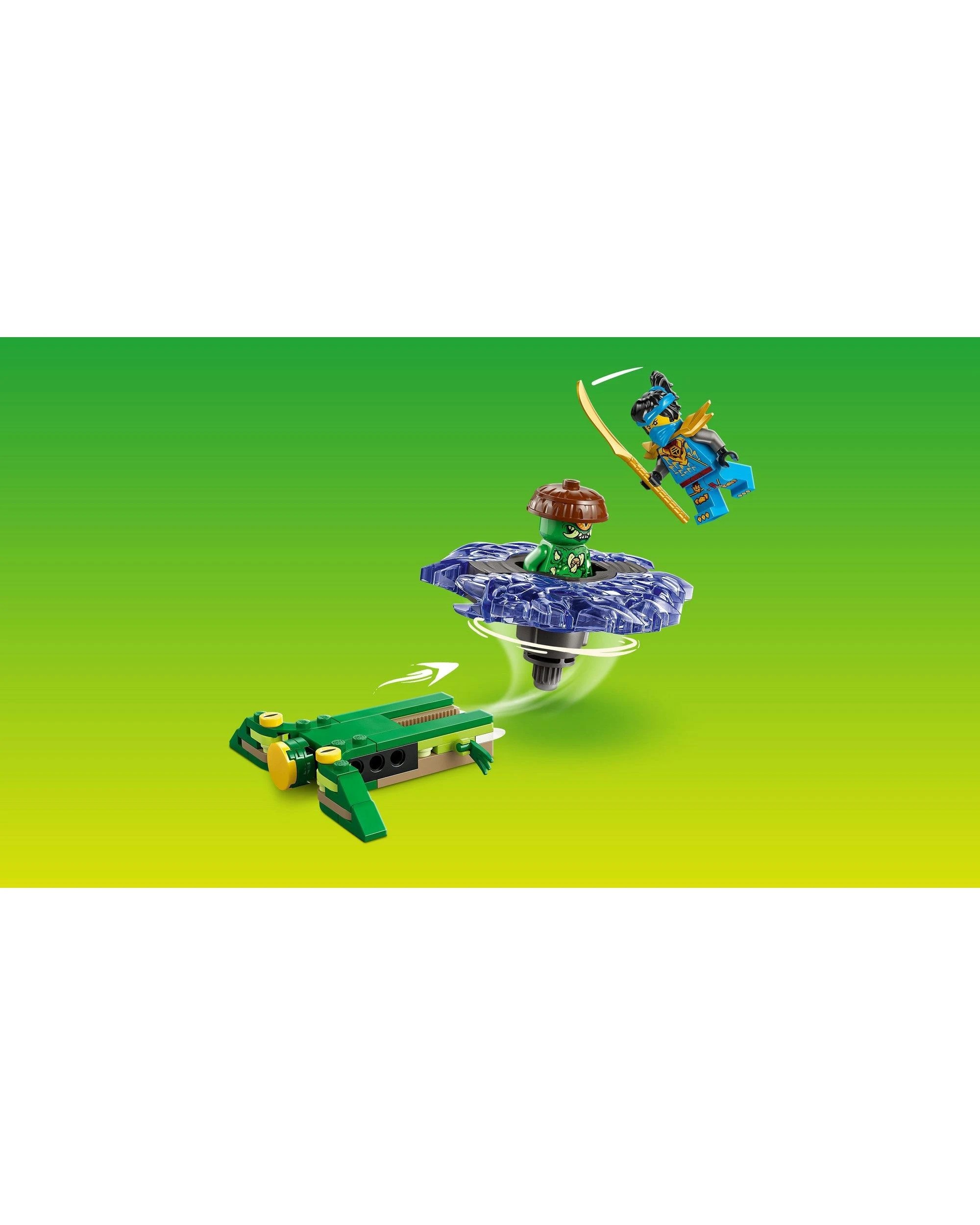 9 LEGO NINJAGO: Nya vs. Mutation Monster Spinner - 71849, 9 of 10