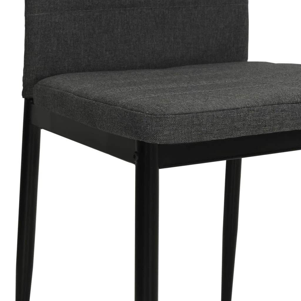 6 Vidaxl Dining Chair Chairs - Grey, 6 of 8