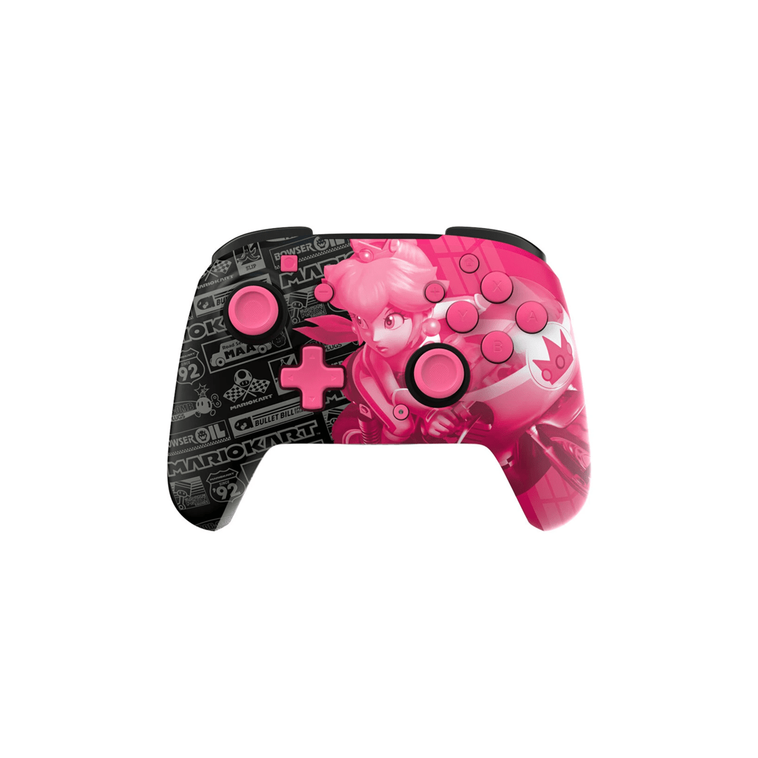 1 Nintendo Switch Rematch Glow Wireless Gaming Controller: Grand Prix Peach - Pink, 1 of 4