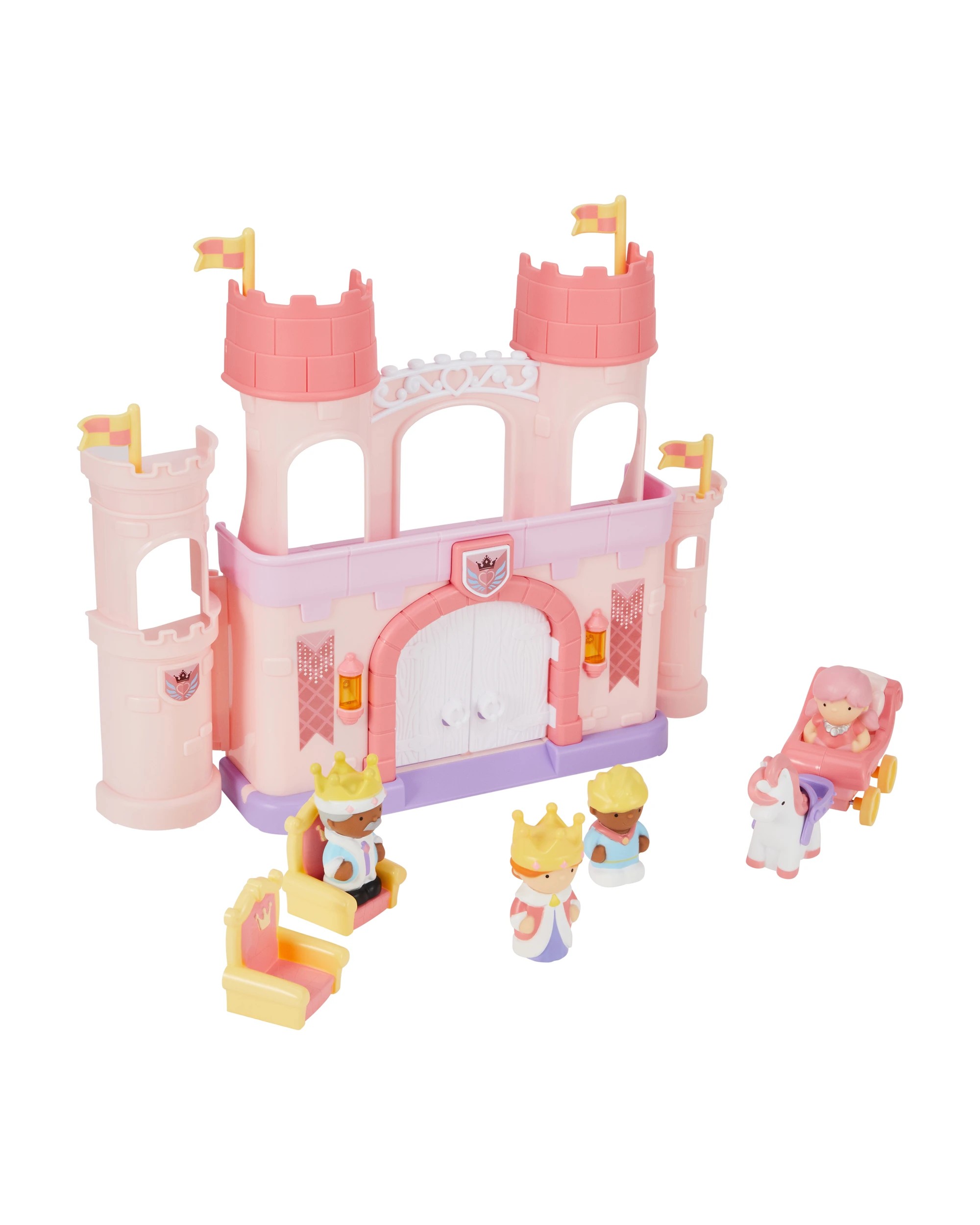 1 14 Piece Castle Playset, 1 of 8