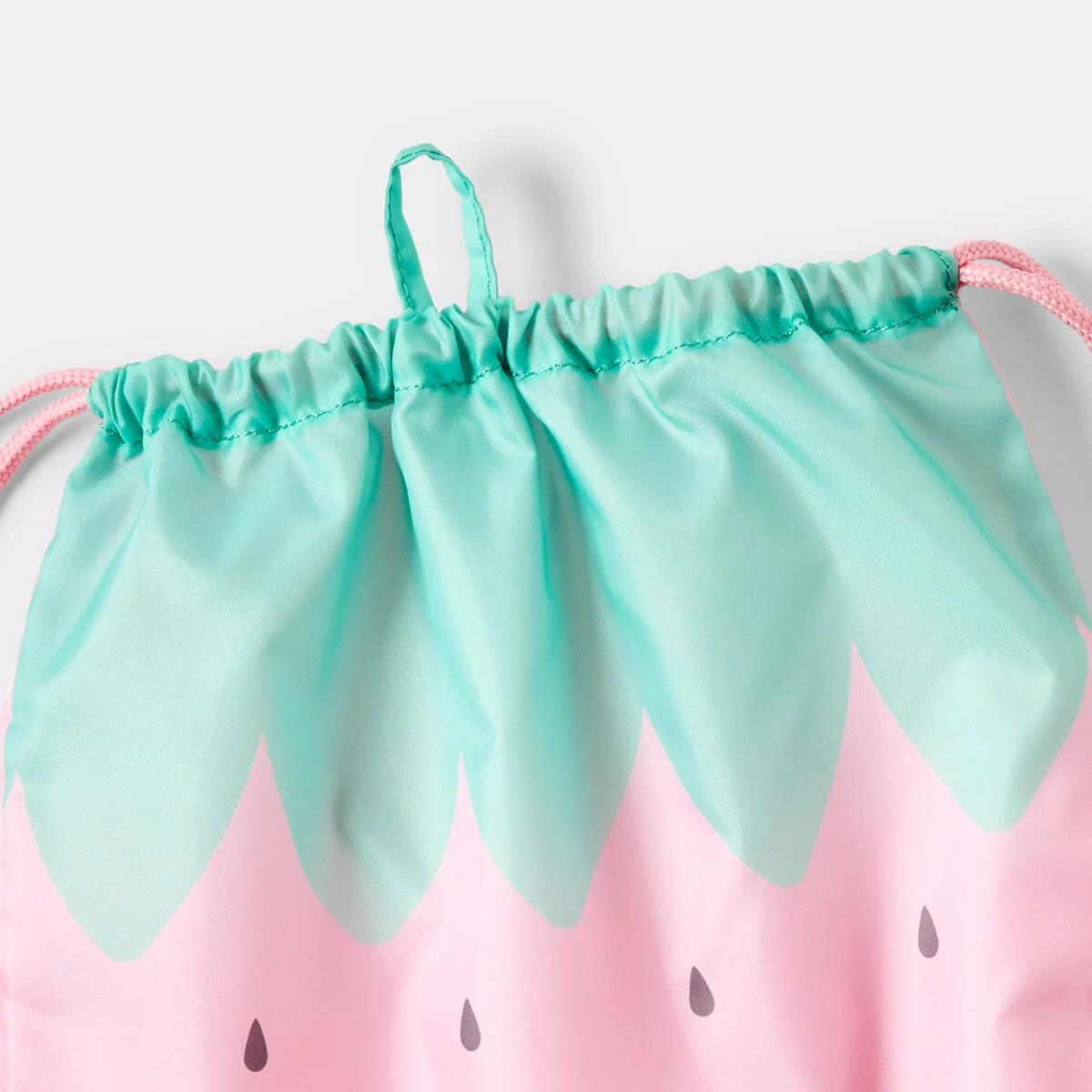 4 Drawstring Bag Strawberry, 4 of 4