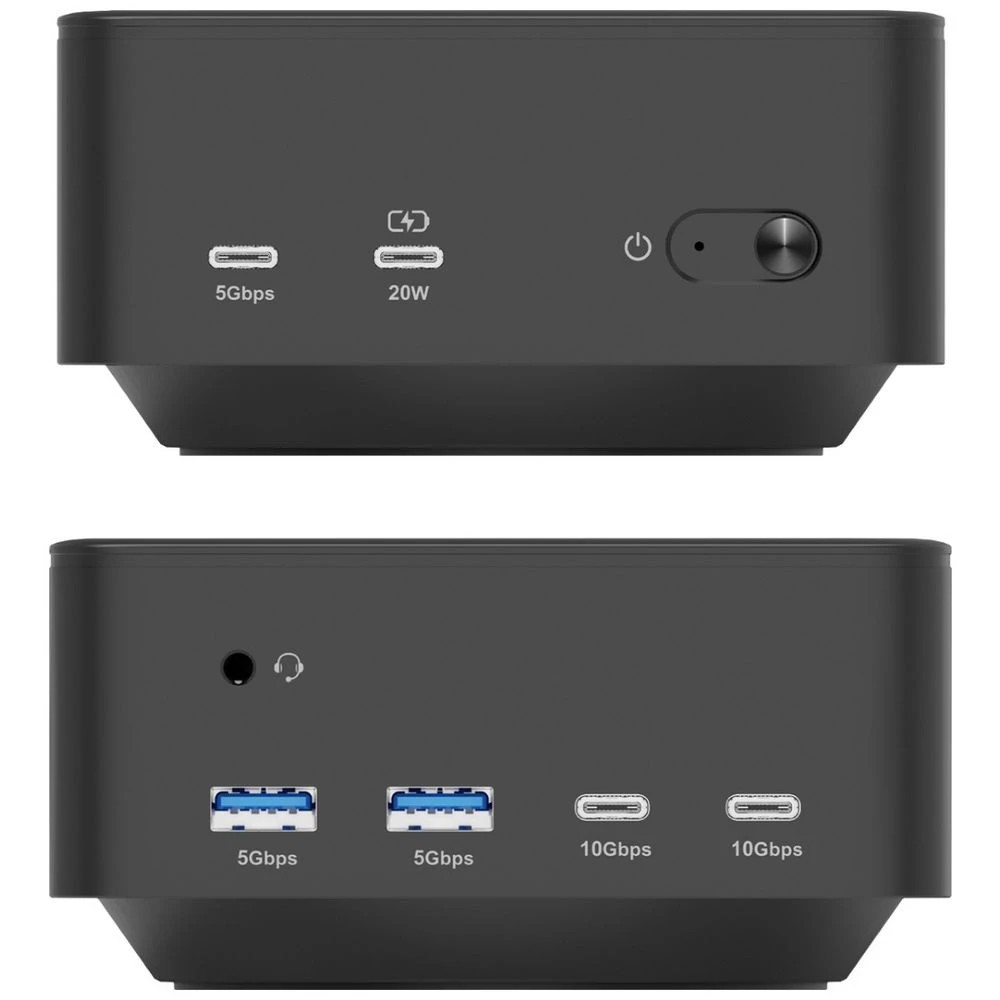 8 Comsol Triple 4K HDMI+DP Docking Station, 8 of 9