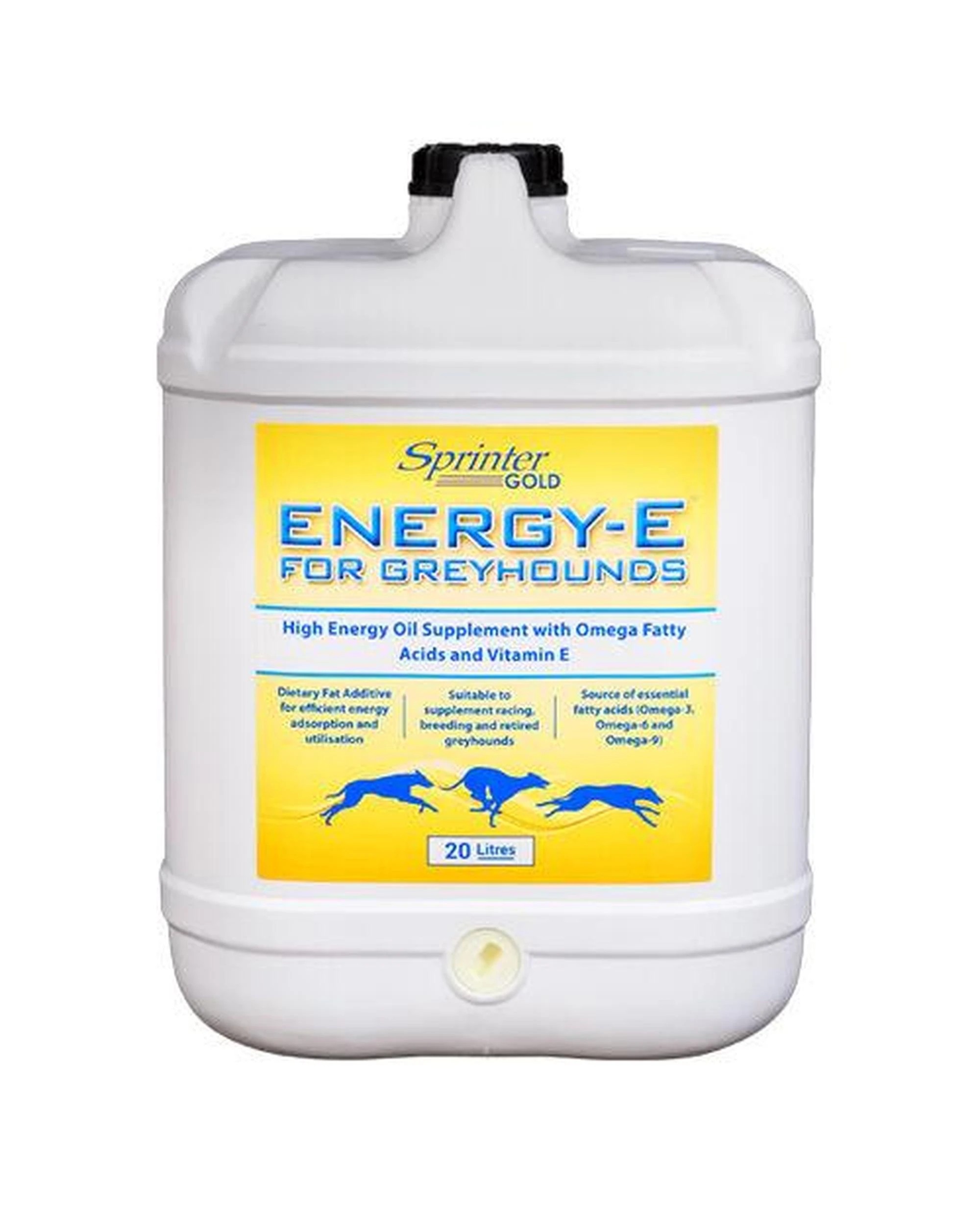 1 Sprinter Gold Energy E Oil High Energy Greyhound Supplement 20L, 1 of 1