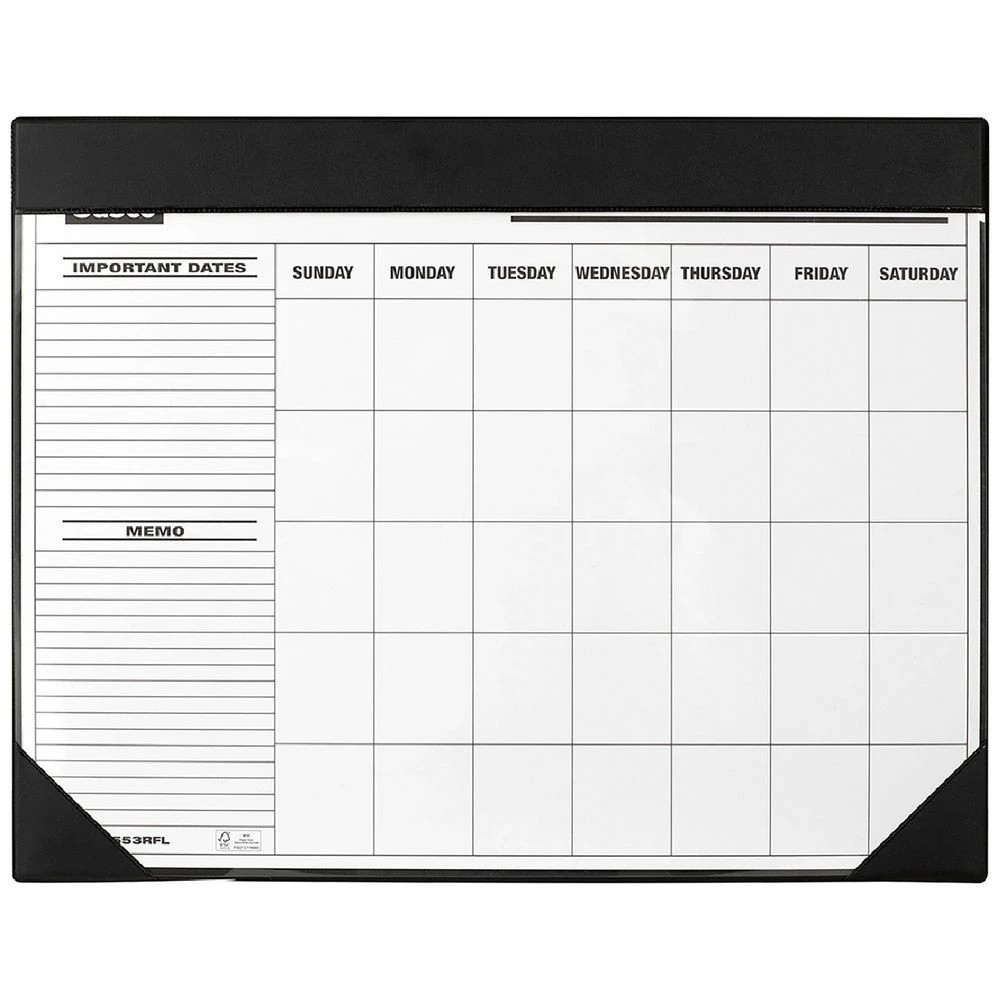 1 Sasco Business Desk Mat with Undated Calendar, 1 of 1