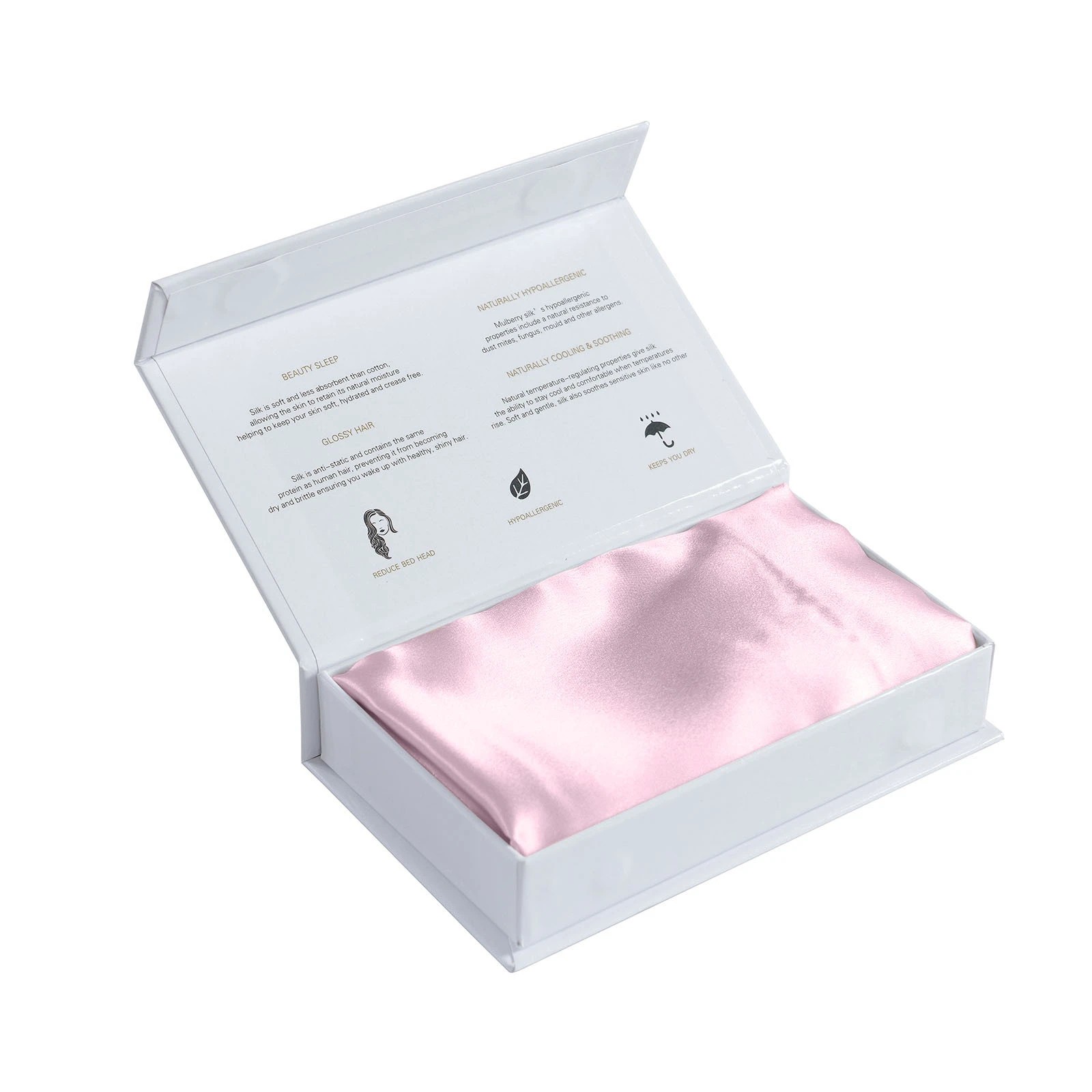 6 Royal Comfort Pure Silk Pillow Case 100% Mulberry Silk Hypoallergenic Pillowcase - Purple - Purple, 6 of 10