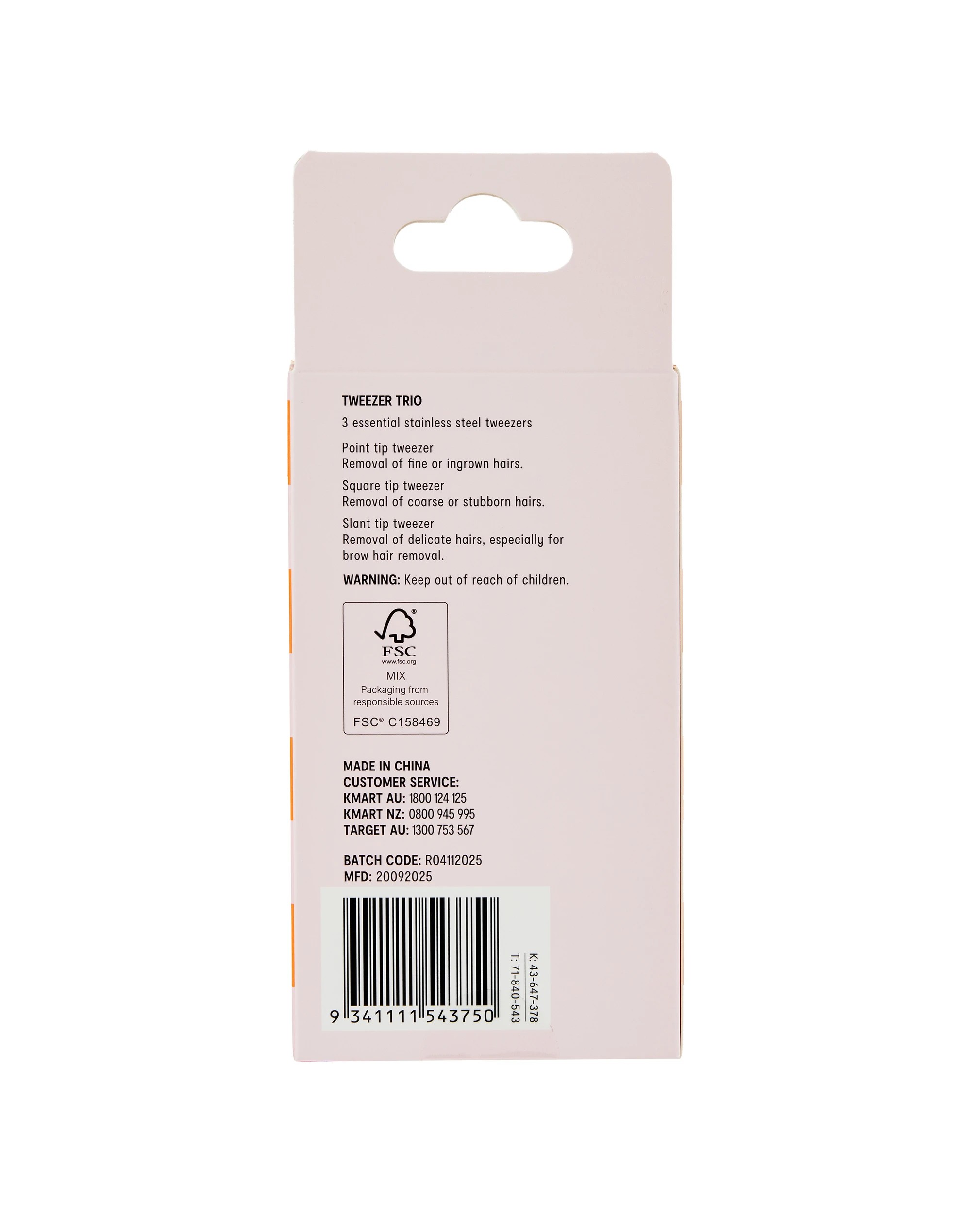 6 OXX Cosmetics Brunch Club Tweezer Trio, 6 of 6