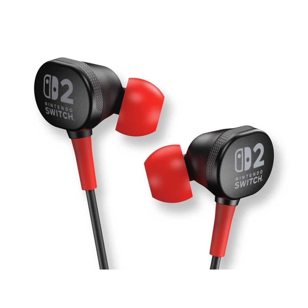 5 PowerA - Wired Earbuds for Nintendo Switch 2 - Black
 - Black, 5 of 5