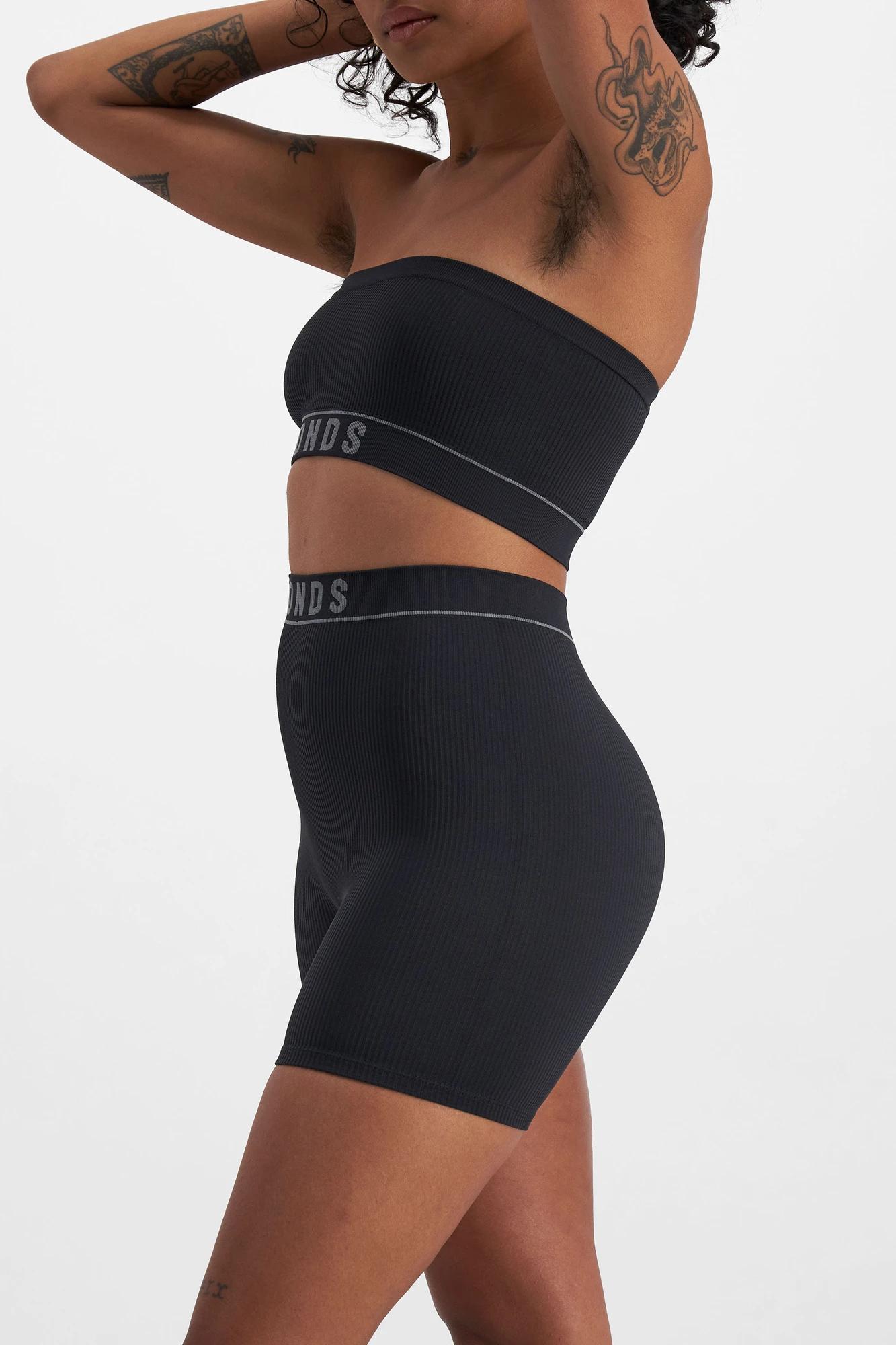 5 Bonds Retro Rib Shorts BLACK, 5 of 10