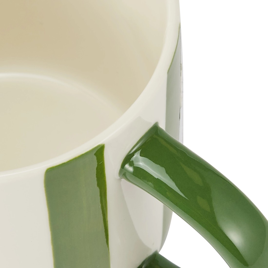 2 Green Stripe Mug, 2 of 3