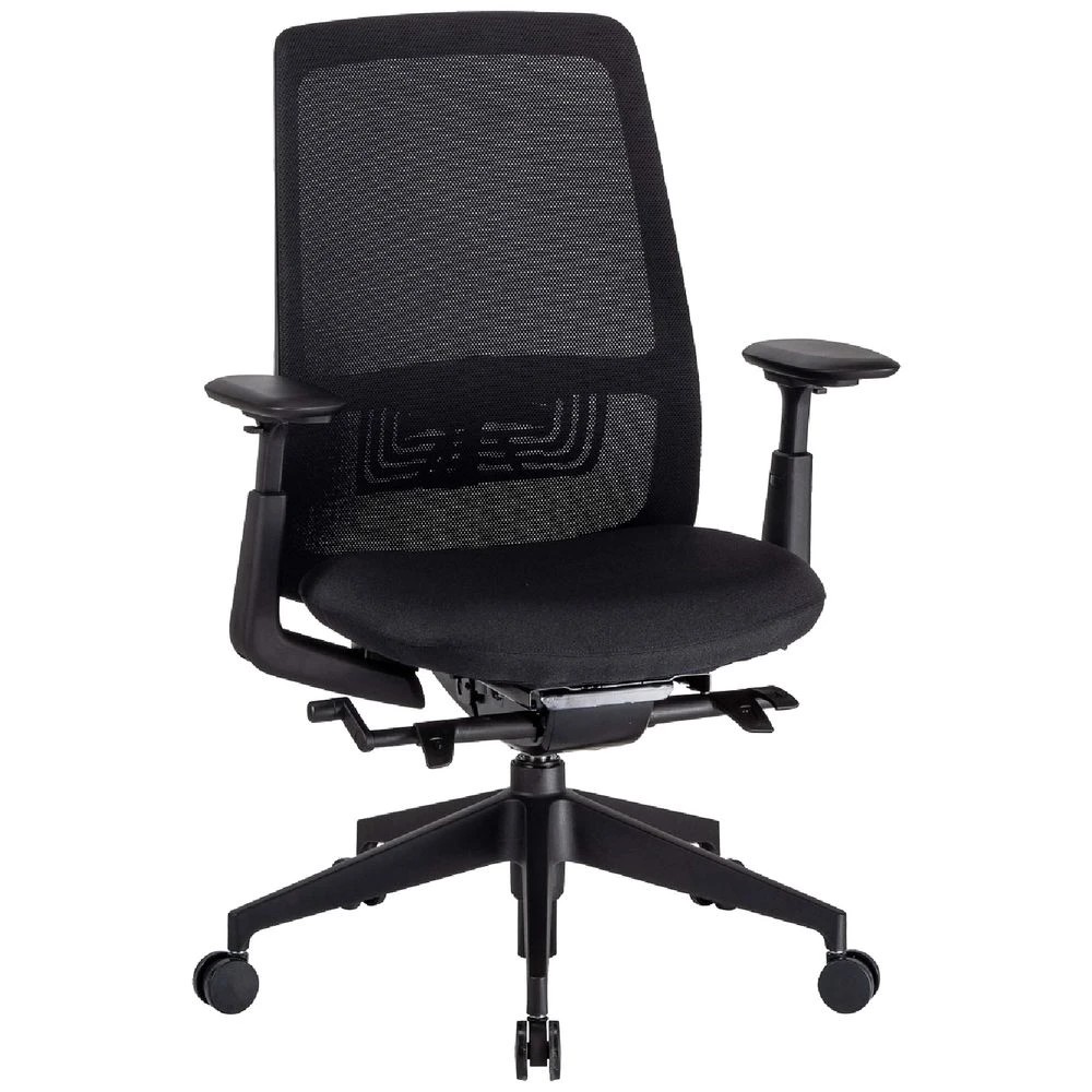 1 Haworth Soji Ergonomic with Arms Chair Black Ergonomic Chairs and Desk Chairs, 1 of 10