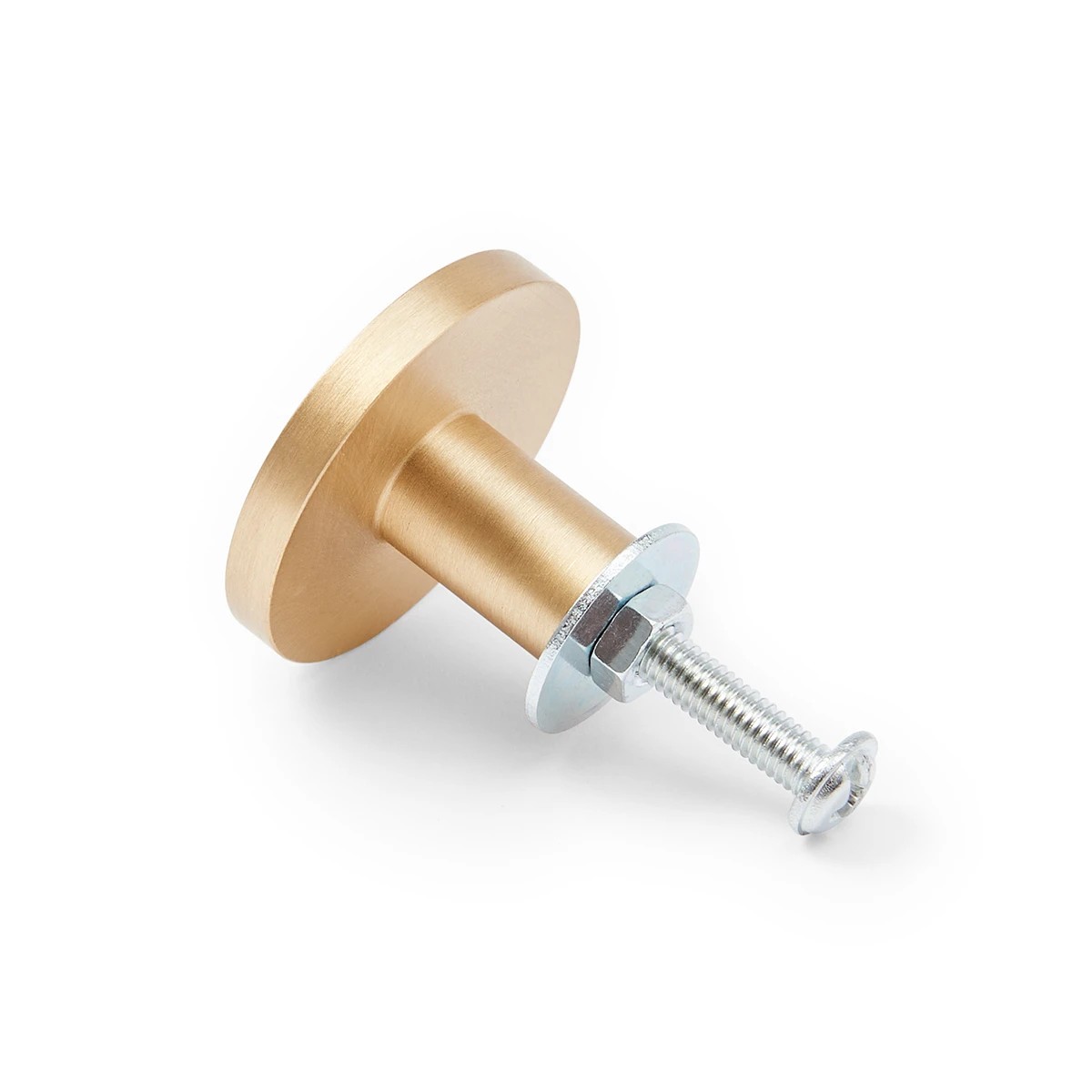 8 2 Pack Brushed Brass Handles, 8 of 11