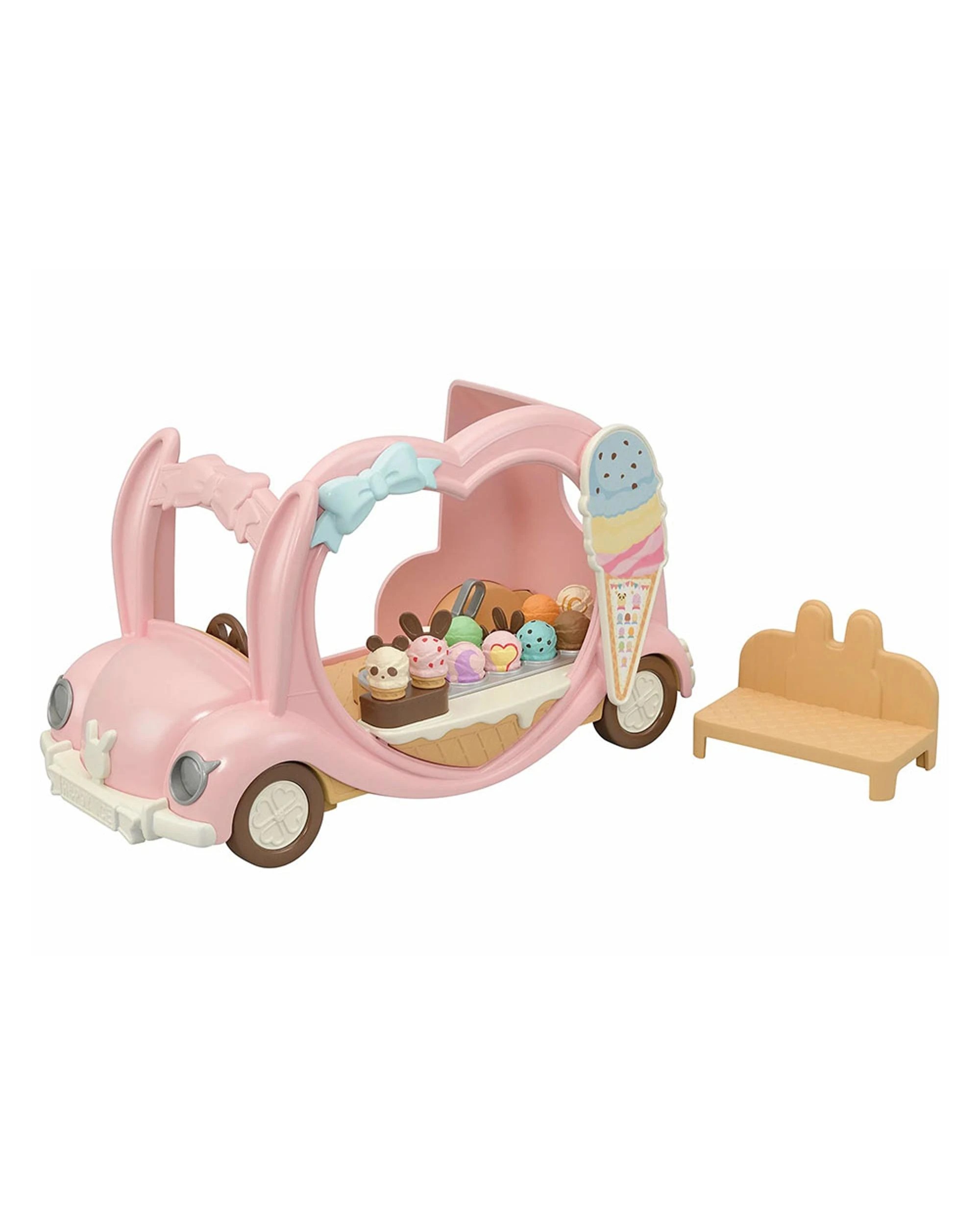 3 Sylvanian Families Ice Cream Van, 3 of 10