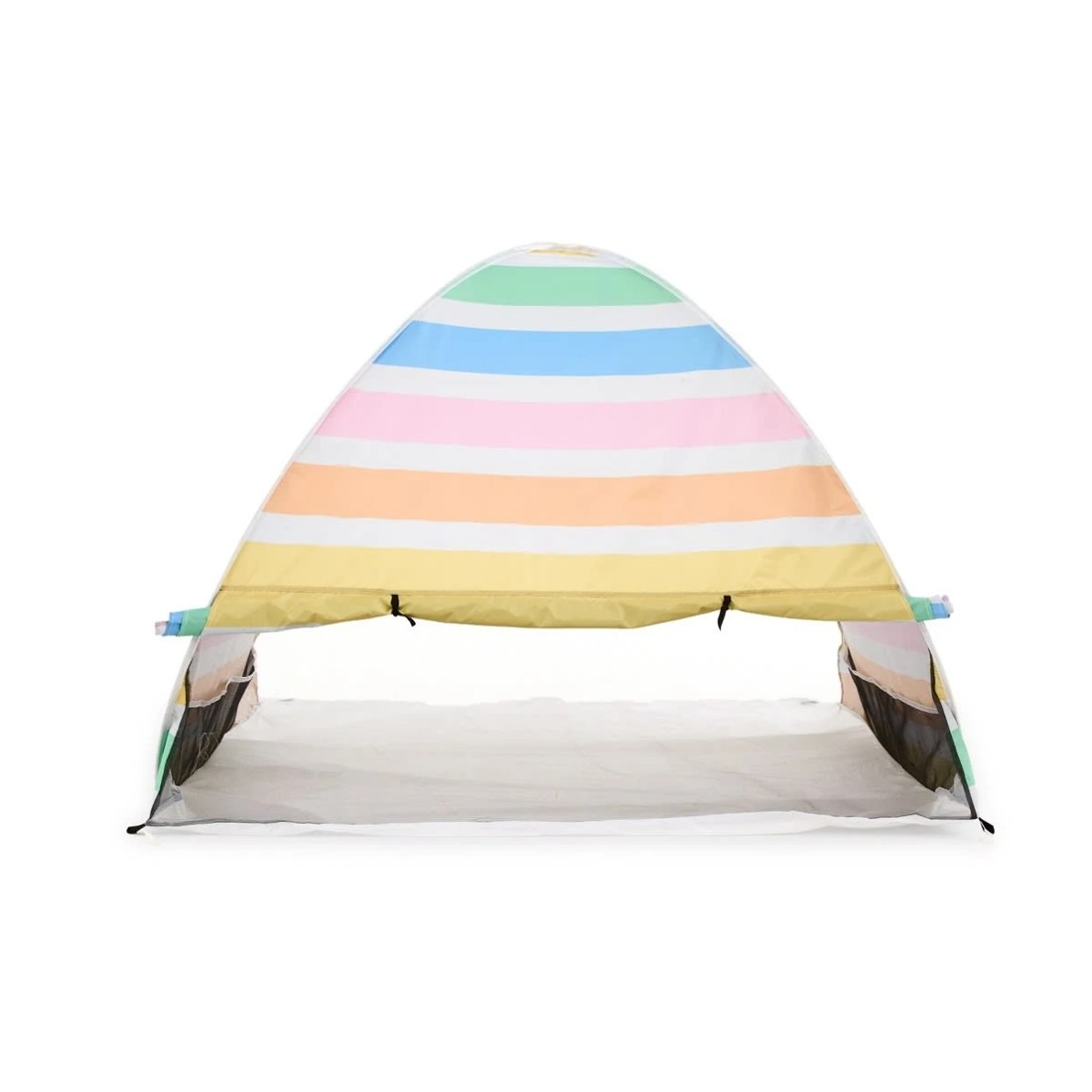 6 Pop Up Beach Shelter - Gelato Stripe, 6 of 9