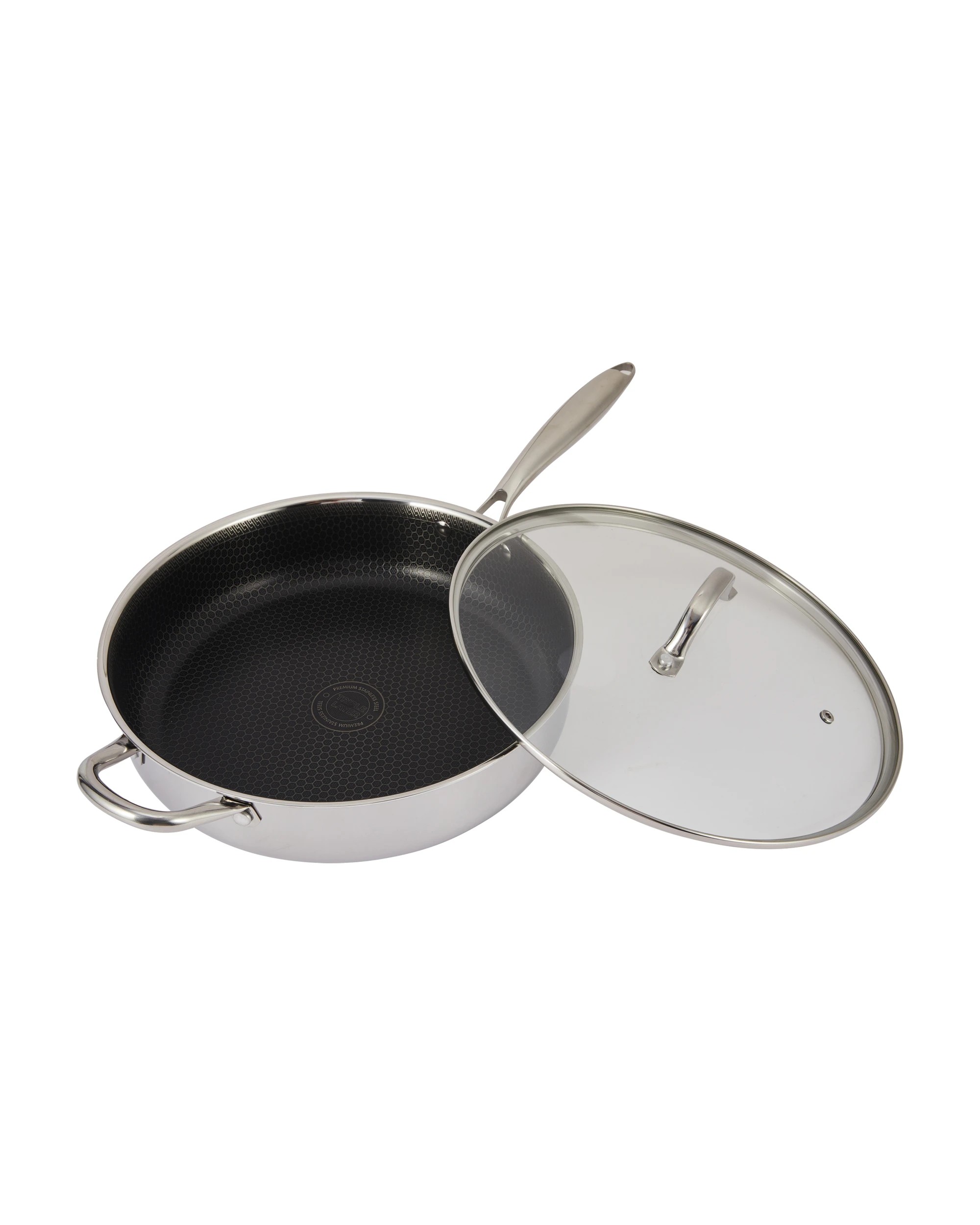 1 Stainless Steel Tri-Ply 30cm Saute Pan, 1 of 6