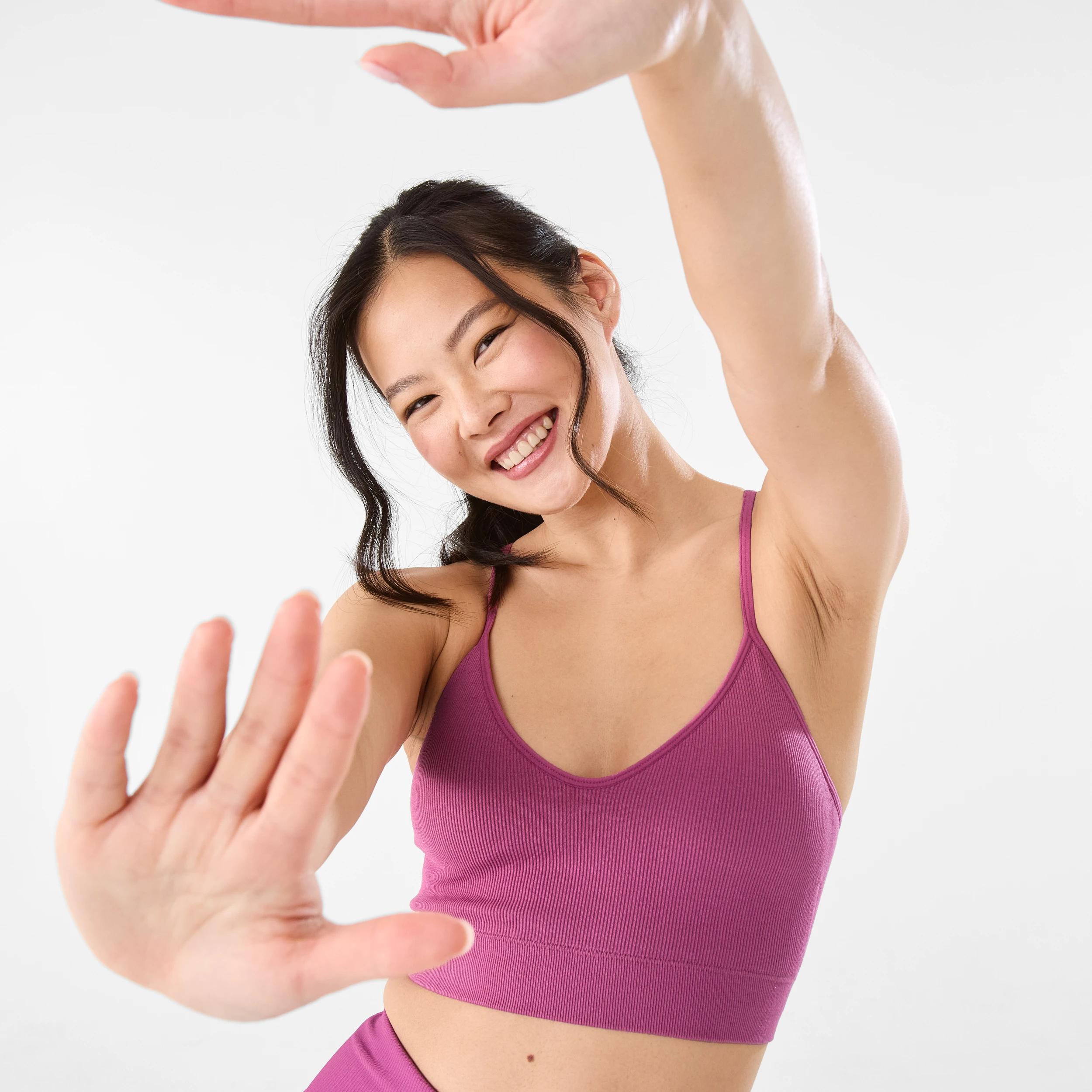 5 Active Womens Seamfree Racerback Crop EVOLET, 5 of 9