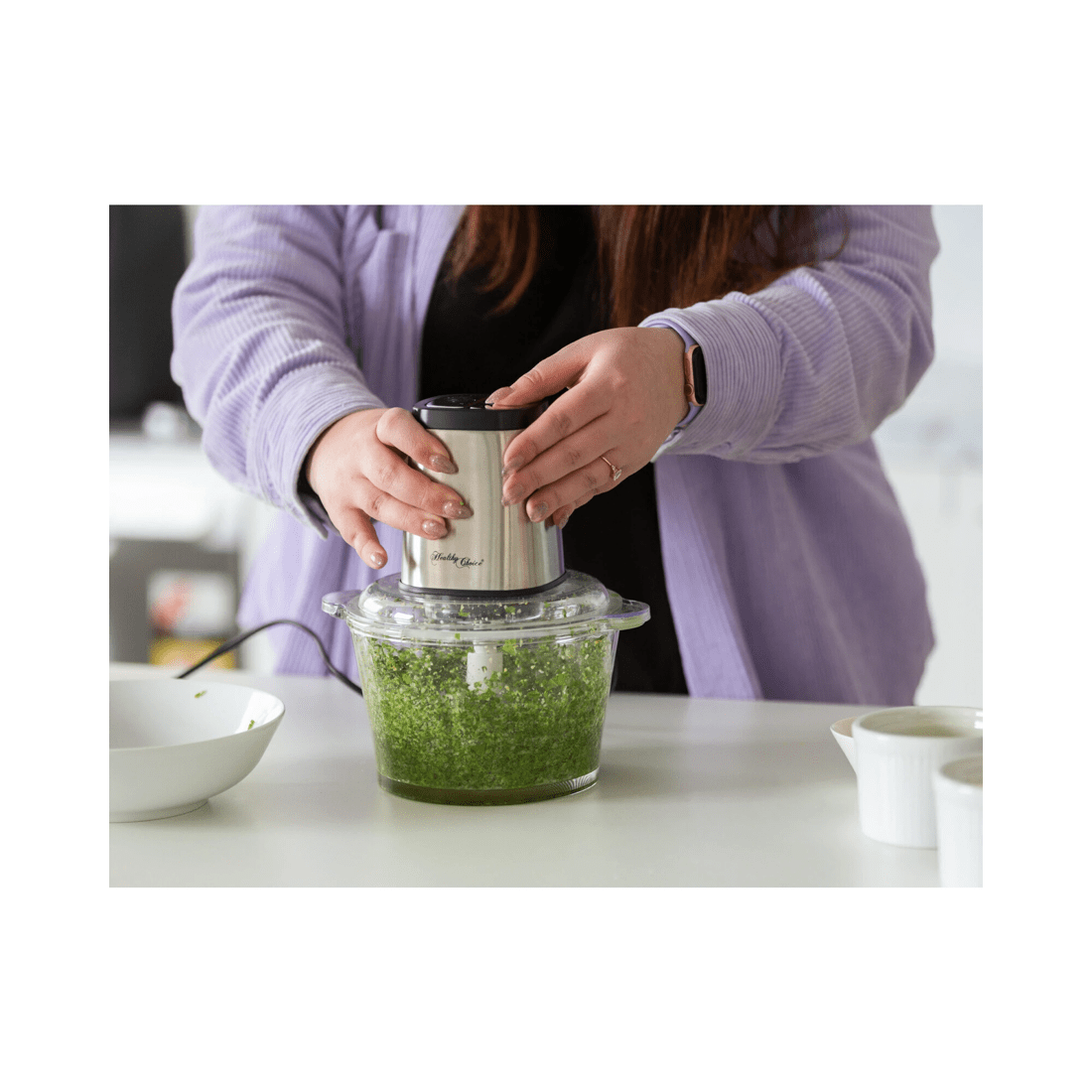 2 Healthy Choice Large Powerful Food Chopper/ Stainless Steel/ 2kg Capacity/ 300W, 2 of 5