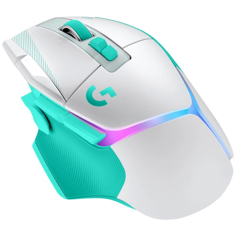 Logitech G502X Wireless Gaming Mouse White/Blue - Kmart