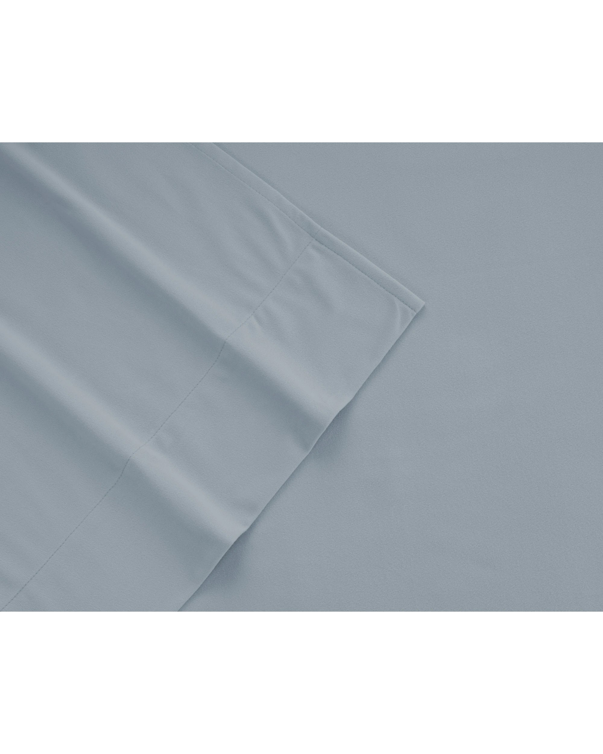 2 Ardor Boudoir Polyester Wrinkle Resistant MicroFlannel Bed Sheet Set - Double Bed - Blue, 2 of 3
