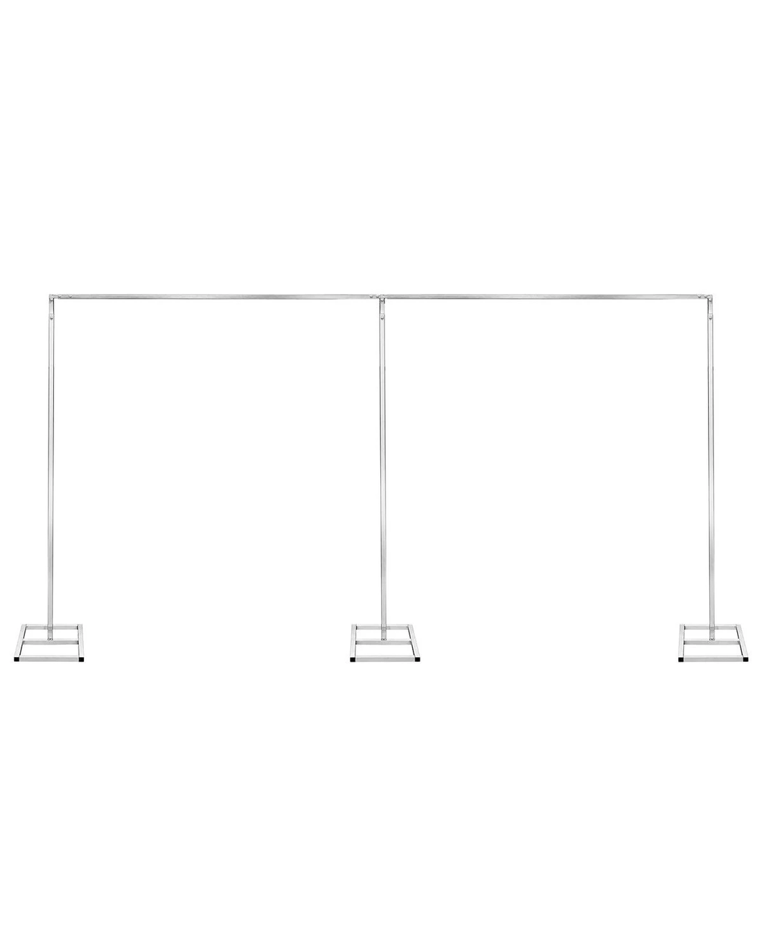 Ausway 6x3m Wedding Backdrop Stand Rectangle Metal Flower Frame Balloon ...