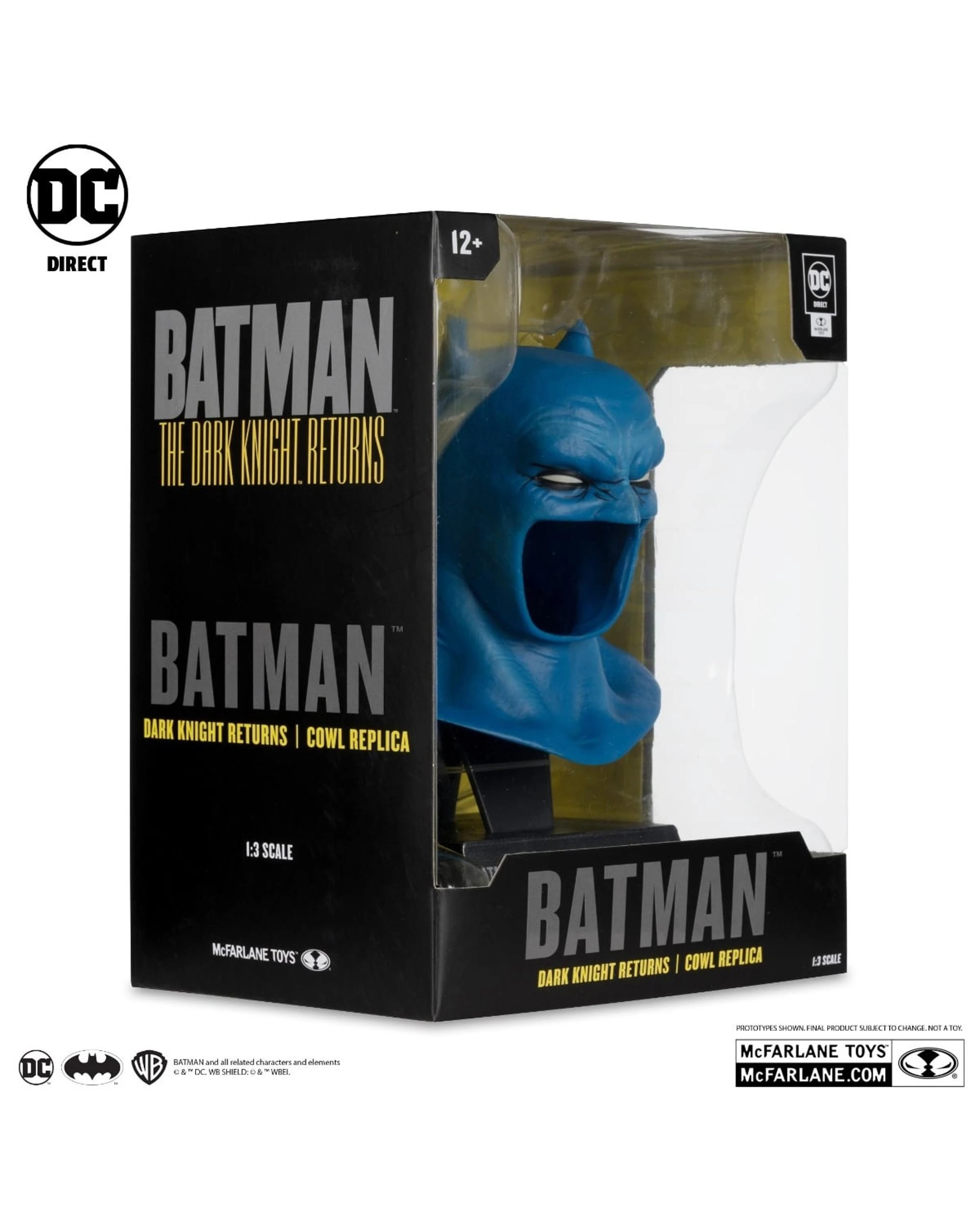 9 DC Direct Batman The Dark Knight Returns - 1986 -  Cowl 1:3 Scale Replica, 9 of 10