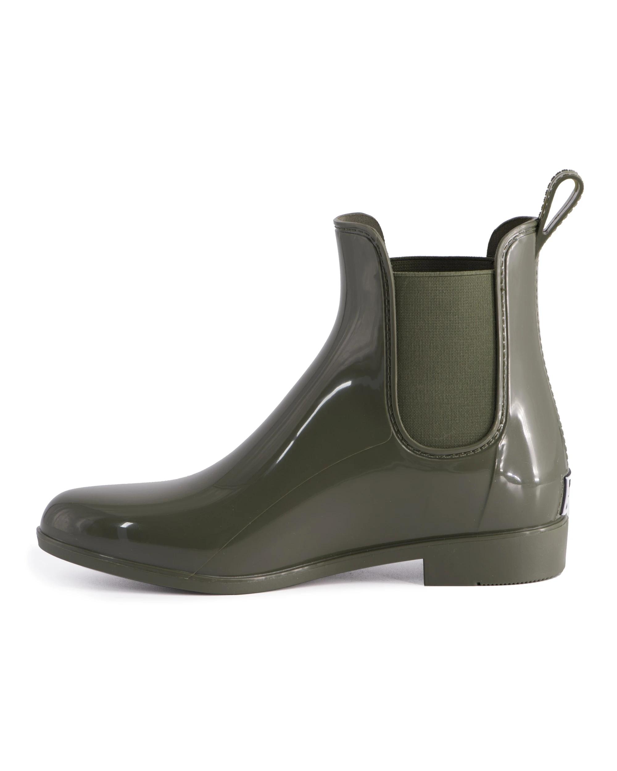 4 AUS WOOLI Chic Rainboots Featuring Free Sheepskin Insole OLIVE, 4 of 8