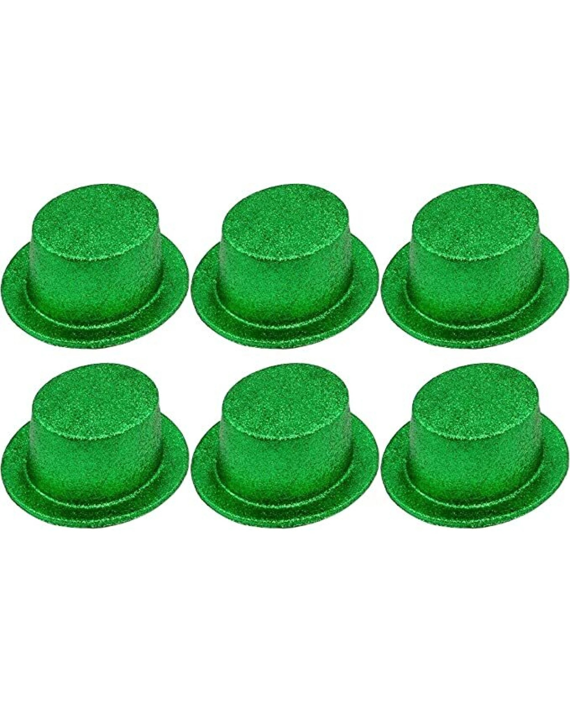 1 BR Costumes Glitter Top Hat for Parties Pack of 6, 1 of 1