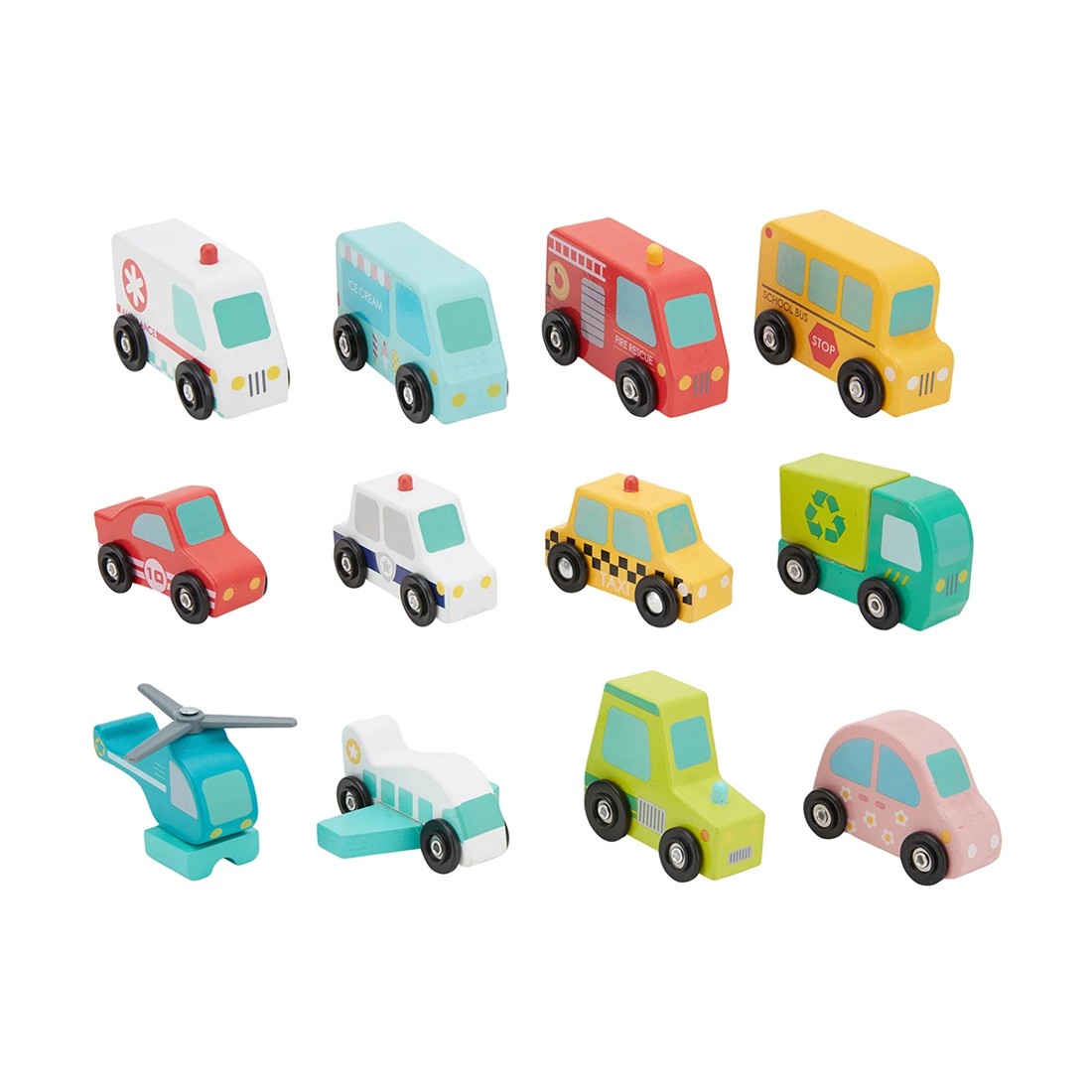 1 Wooden Small Vehicle - Assorted, 1 of 4