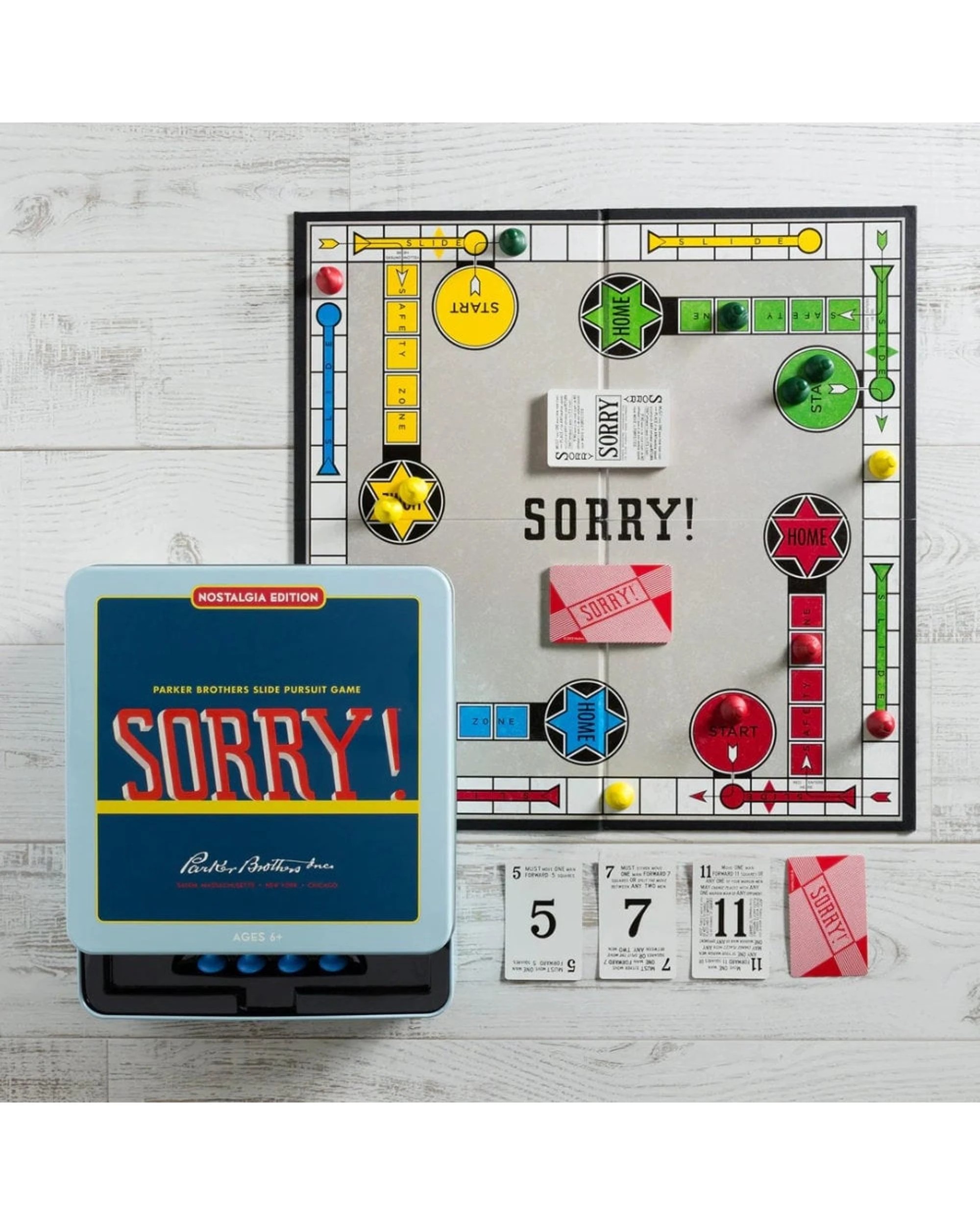 3 Sorry! Nostalgia Edition Board Game, 3 of 3