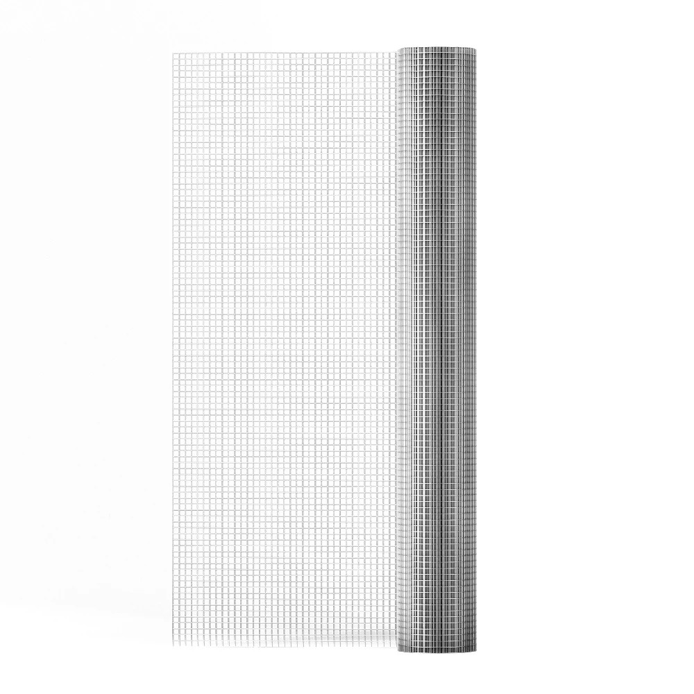 1 i.Pet Poultry Chicken Fence Pet Netting Wire Mesh Roll Duck Goose Coop 15Mx120CM - Silver, 1 of 1